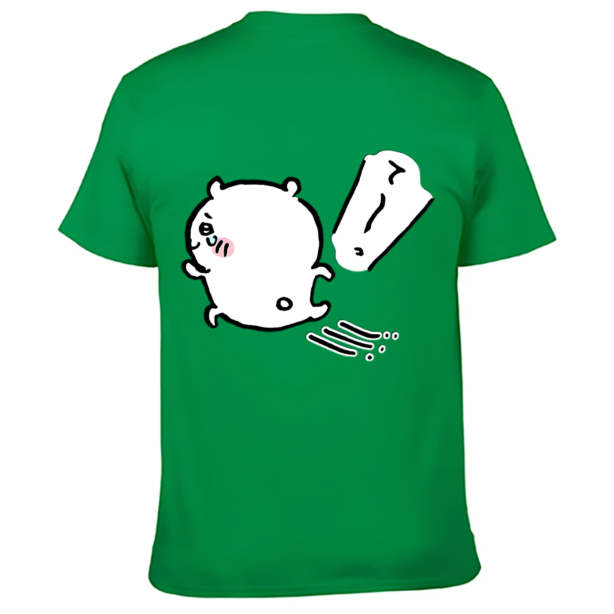 （画像用） ちいかわ ちいかわ Chii-kawa chiikawa レディース半袖Tシャツ(バックプリント)