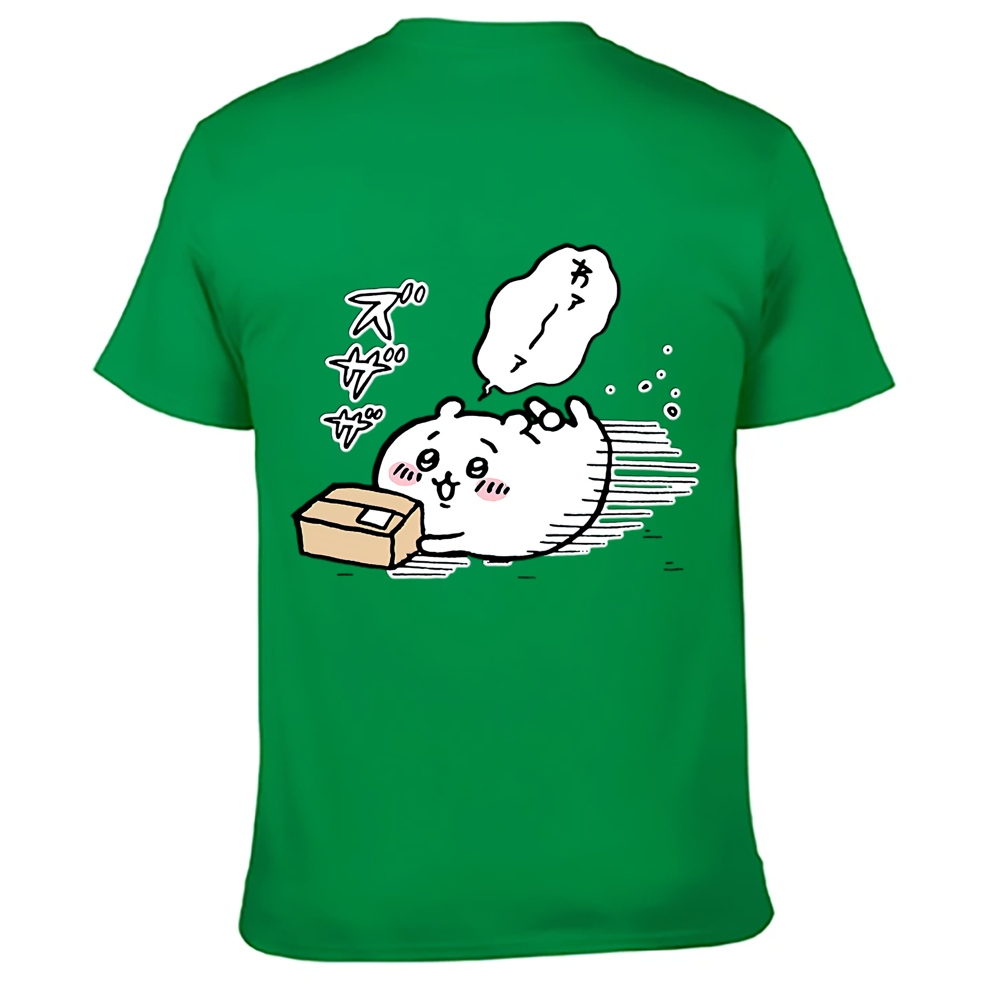 （画像用） ちいかわ ちいかわ Chii-kawa chiikawa レディース半袖Tシャツ(バックプリント)