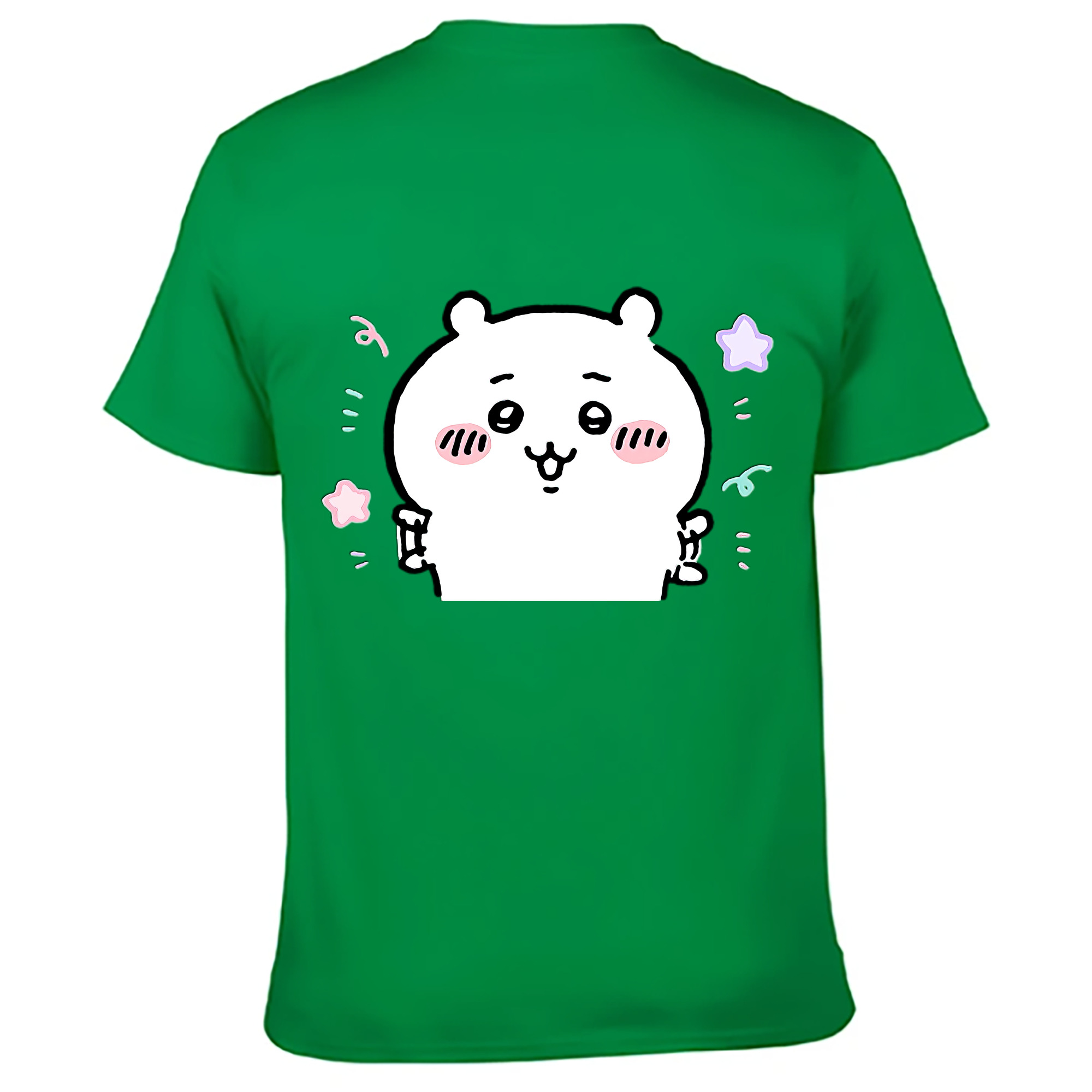 （画像用） ちいかわ ちいかわ Chii-kawa chiikawa レディース半袖Tシャツ(バックプリント)