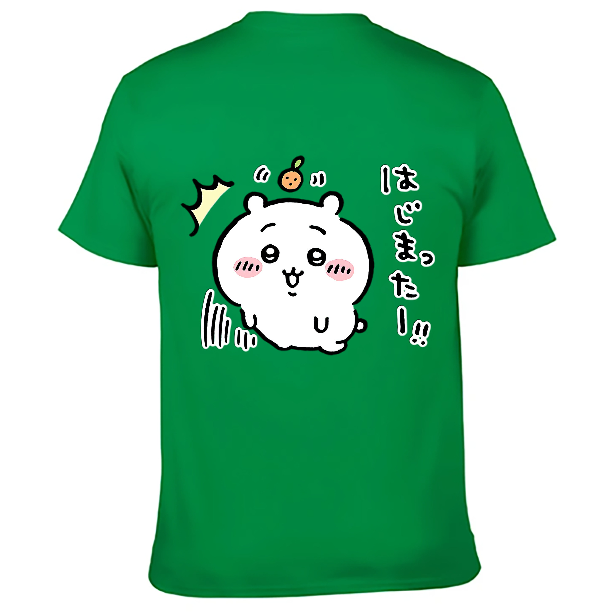 （画像用） ちいかわ ちいかわ Chii-kawa chiikawa レディース半袖Tシャツ(バックプリント)