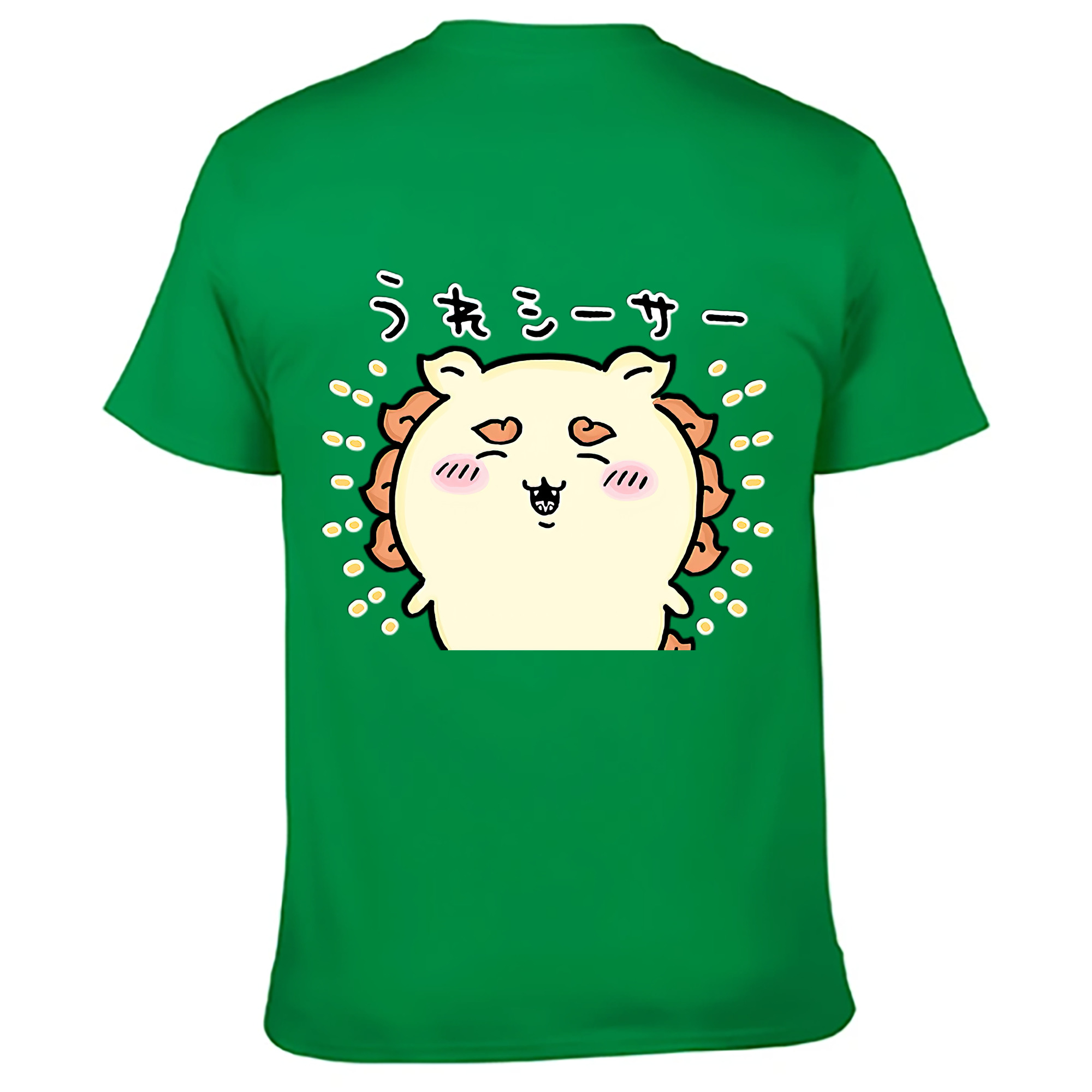 （画像用） ちいかわ シーサー Chii-kawa Shisa レディース半袖Tシャツ(バックプリント)