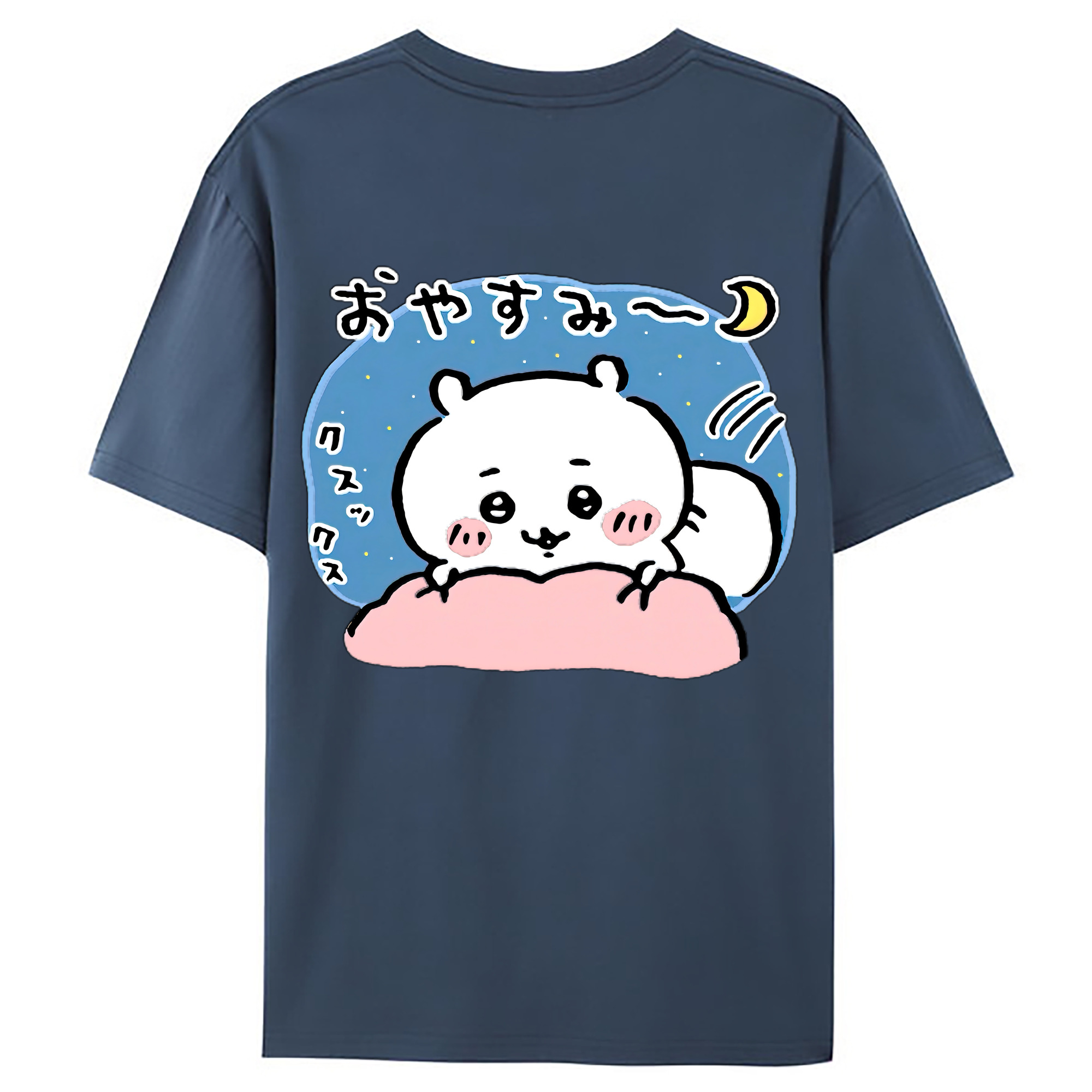 （画像用） ちいかわ ちいかわ Chii-kawa chiikawa レディース半袖Tシャツ(バックプリント)