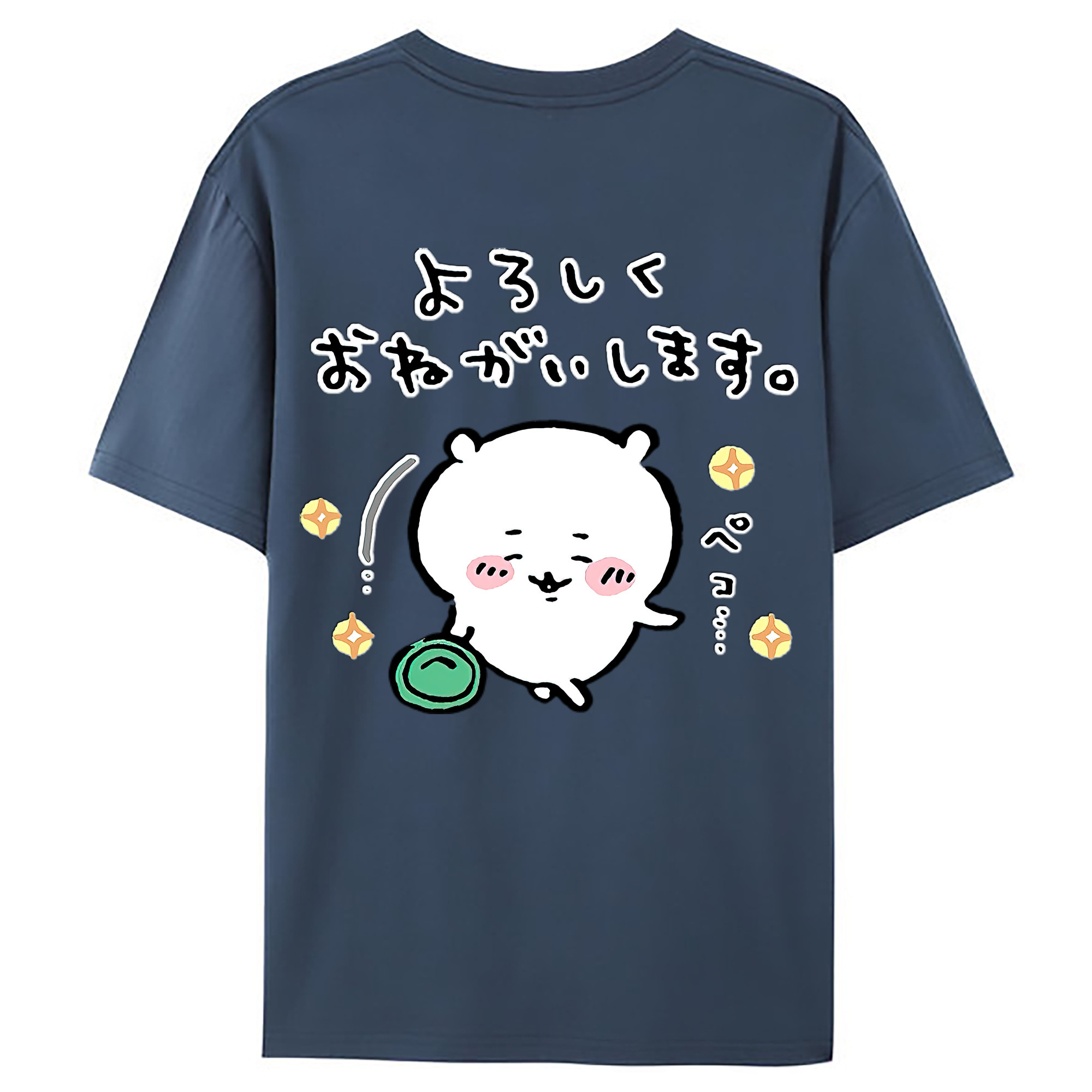 （画像用） ちいかわ ちいかわ Chii-kawa chiikawa レディース半袖Tシャツ(バックプリント)