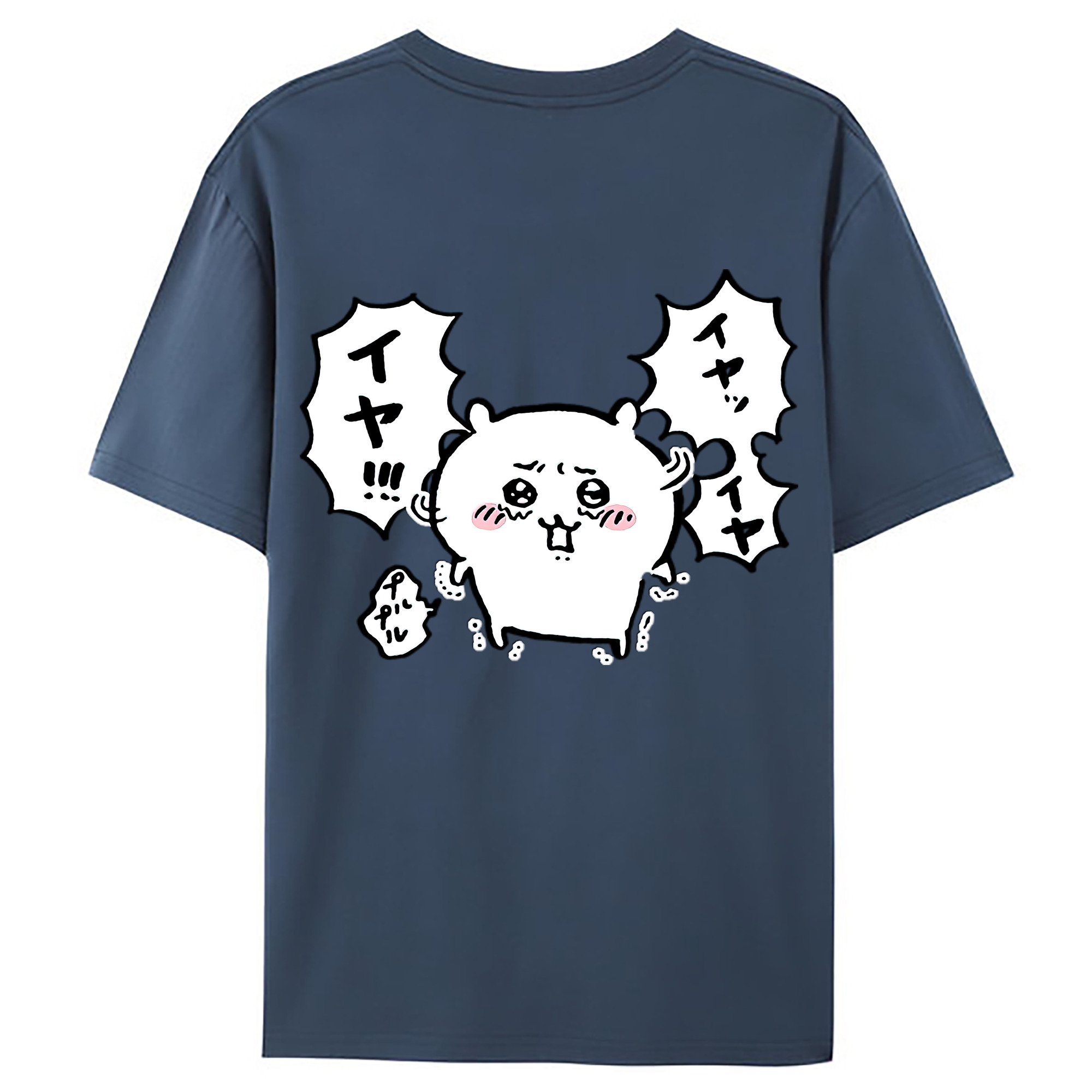 （画像用） ちいかわ ちいかわ Chii-kawa chiikawa レディース半袖Tシャツ(バックプリント)