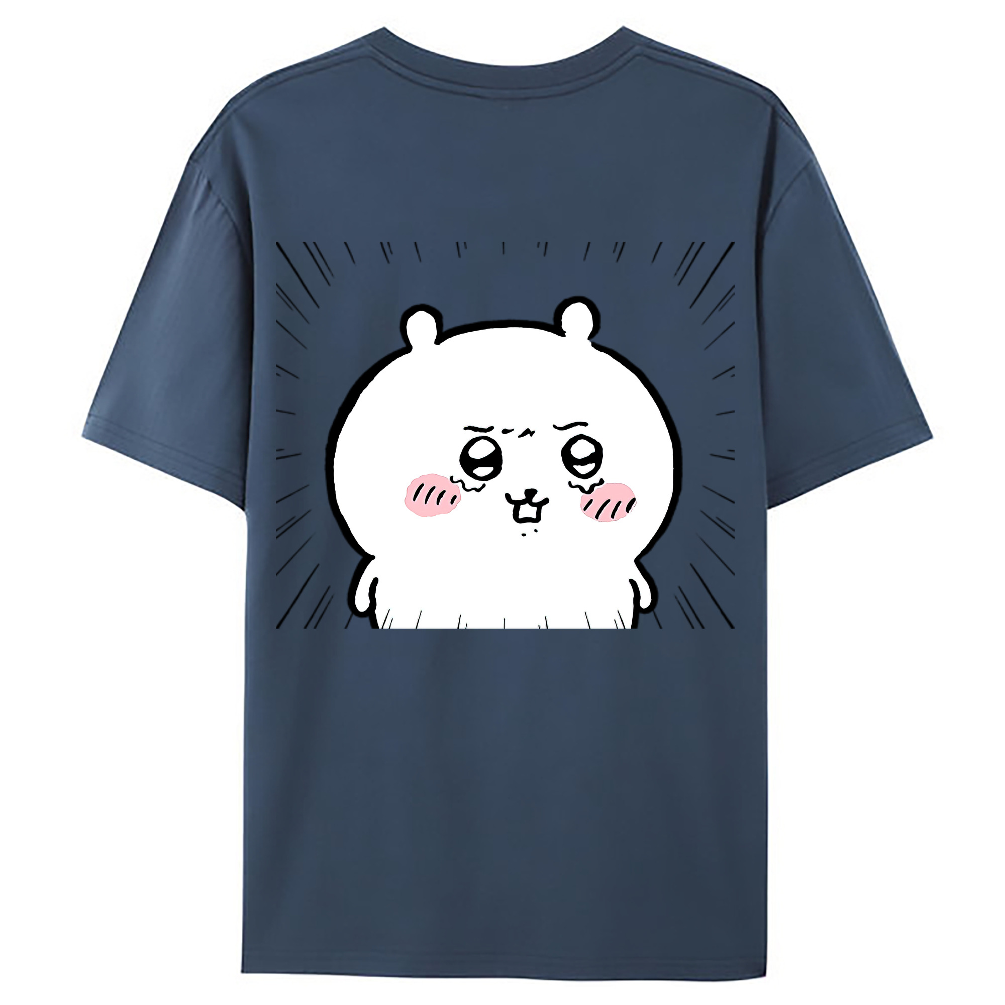 （画像用） ちいかわ ちいかわ Chii-kawa chiikawa レディース半袖Tシャツ(バックプリント)