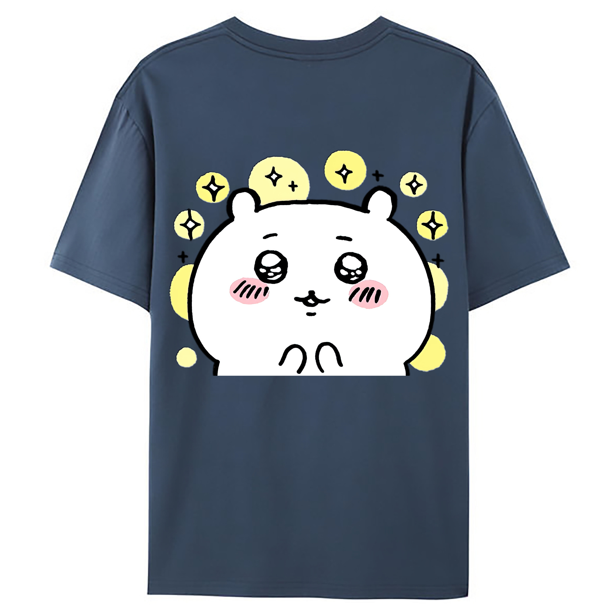 （画像用） ちいかわ ちいかわ Chii-kawa chiikawa レディース半袖Tシャツ(バックプリント)