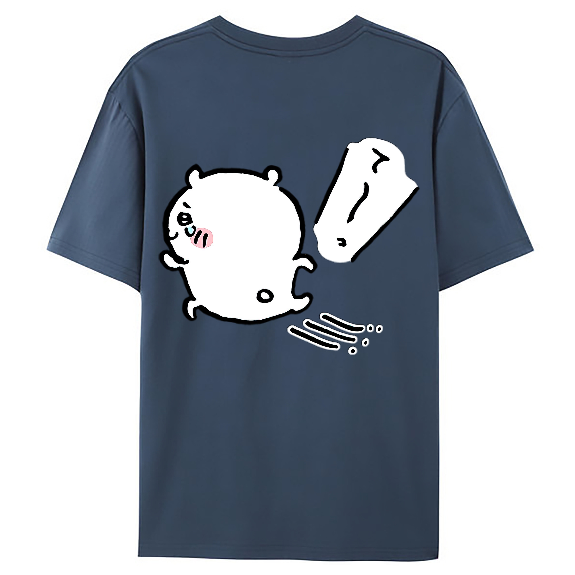 （画像用） ちいかわ ちいかわ Chii-kawa chiikawa レディース半袖Tシャツ(バックプリント)