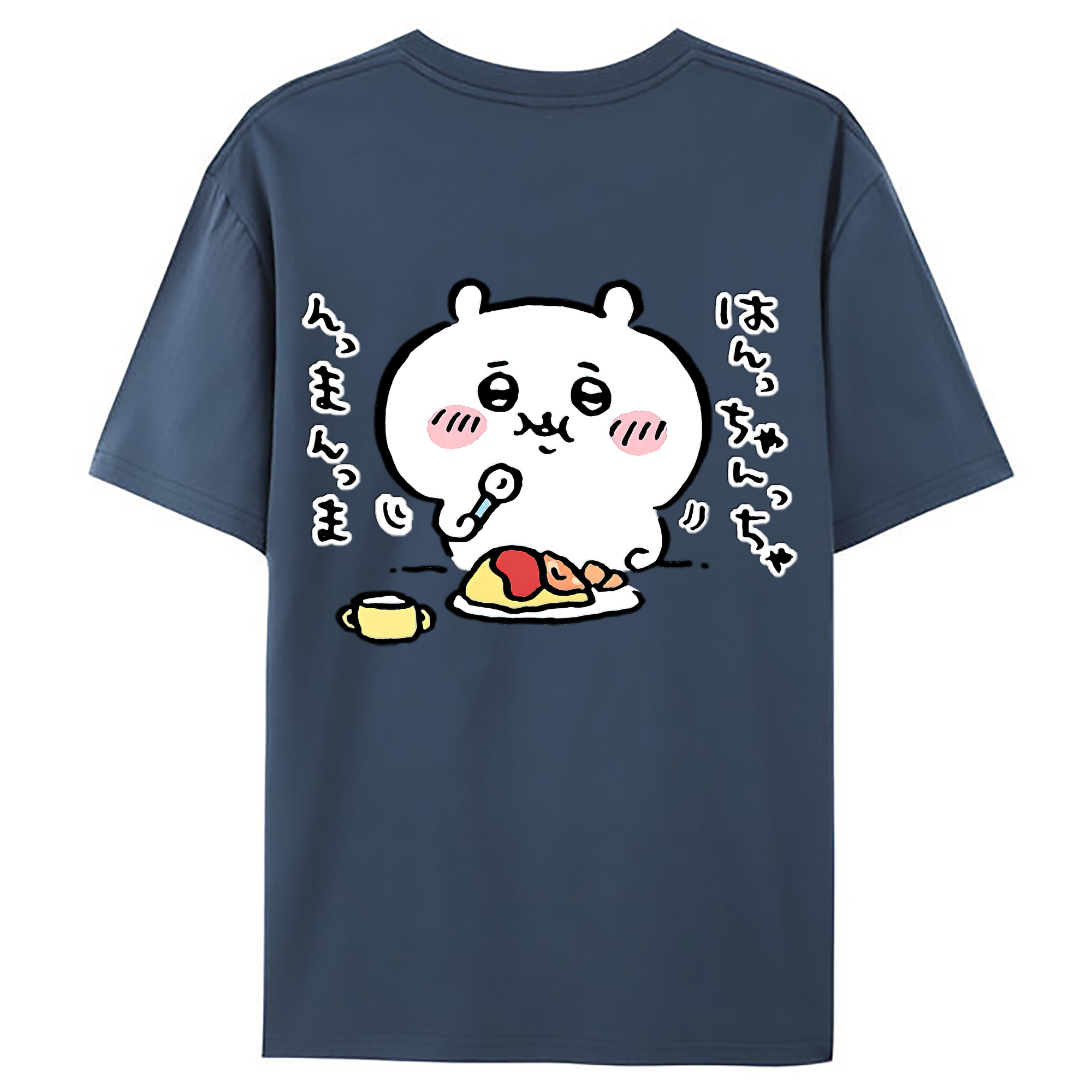 （画像用） ちいかわ ちいかわ Chii-kawa chiikawa レディース半袖Tシャツ(バックプリント)
