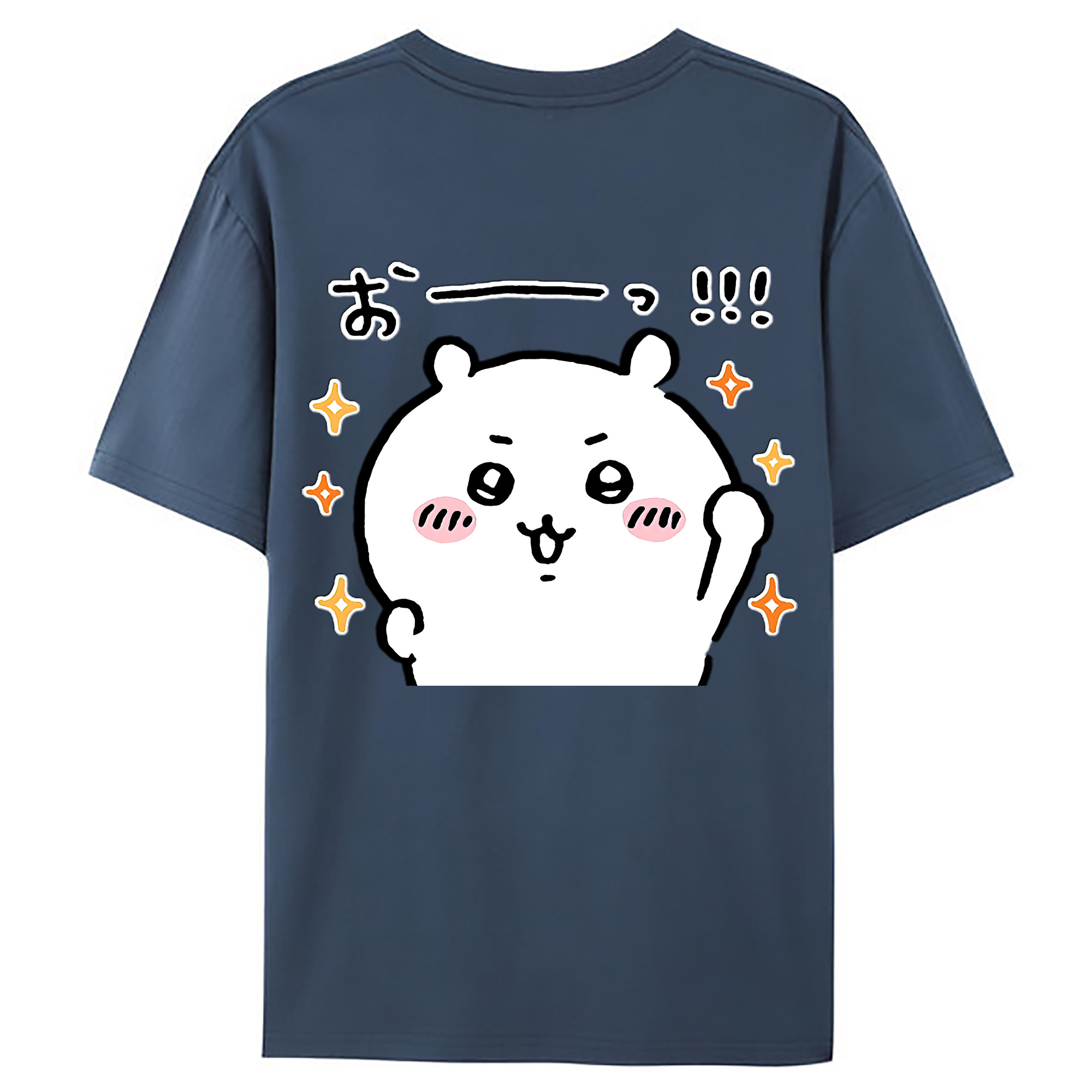 （画像用） ちいかわ ちいかわ Chii-kawa chiikawa レディース半袖Tシャツ(バックプリント)