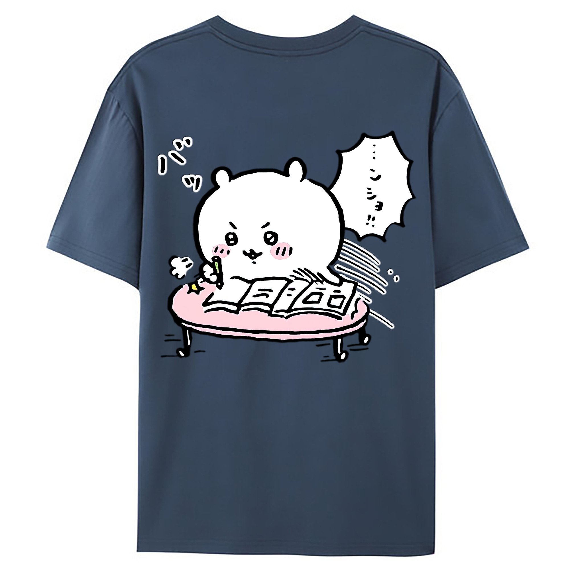 （画像用） ちいかわ ちいかわ Chii-kawa chiikawa レディース半袖Tシャツ(バックプリント)