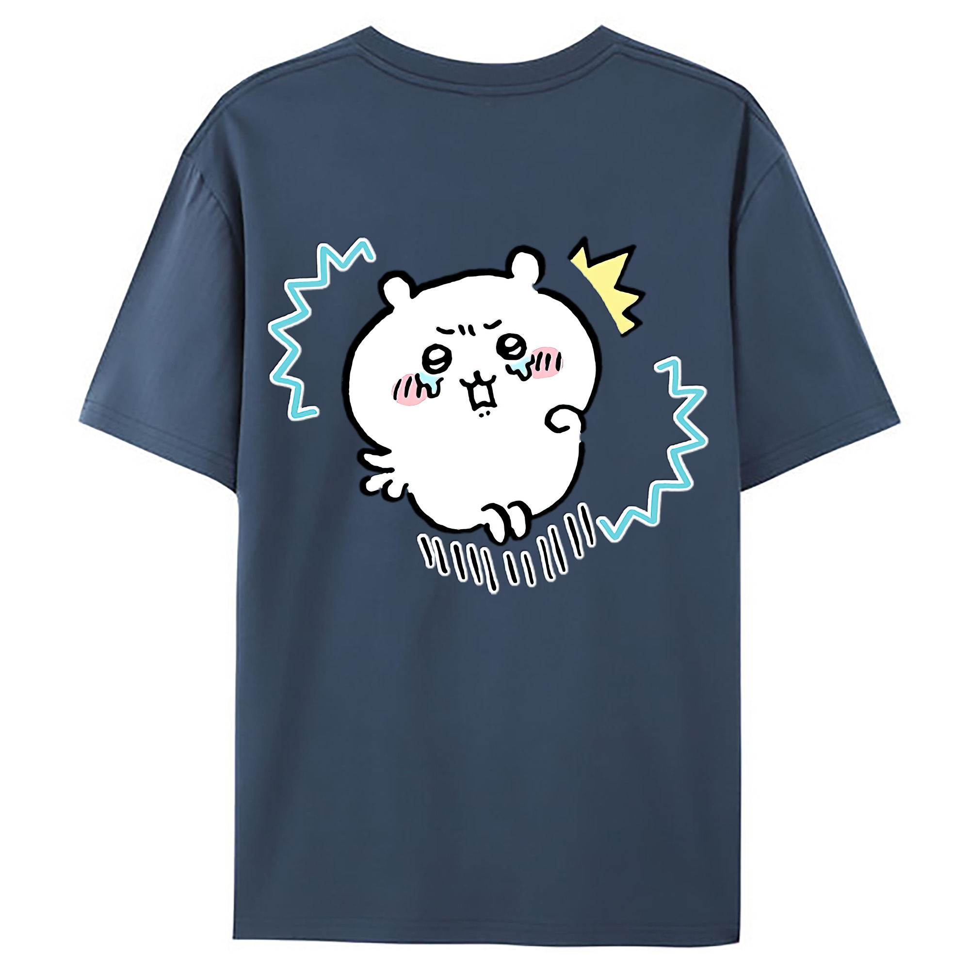 （画像用） ちいかわ ちいかわ Chii-kawa chiikawa レディース半袖Tシャツ(バックプリント)