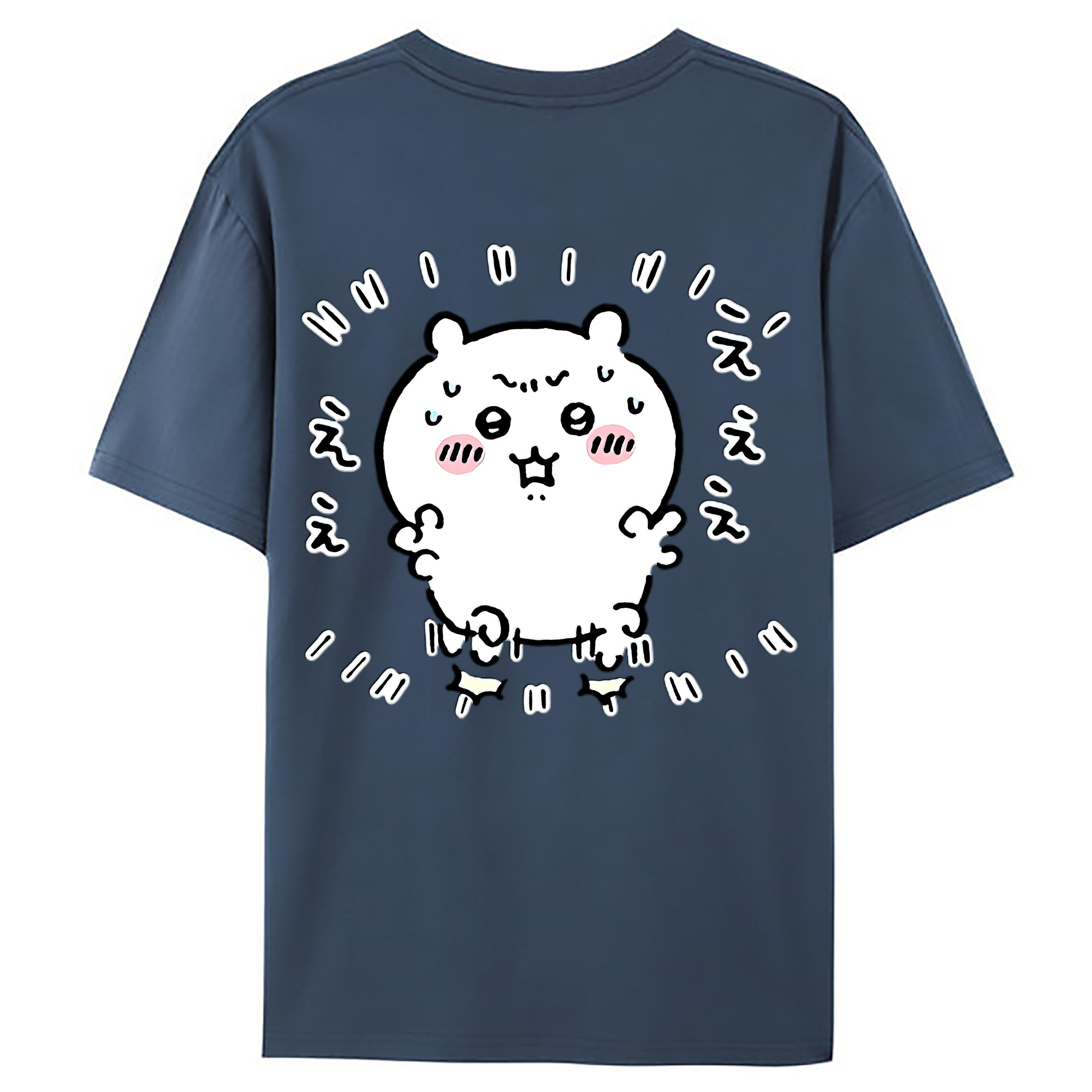 （画像用） ちいかわ ちいかわ Chii-kawa chiikawa レディース半袖Tシャツ(バックプリント)