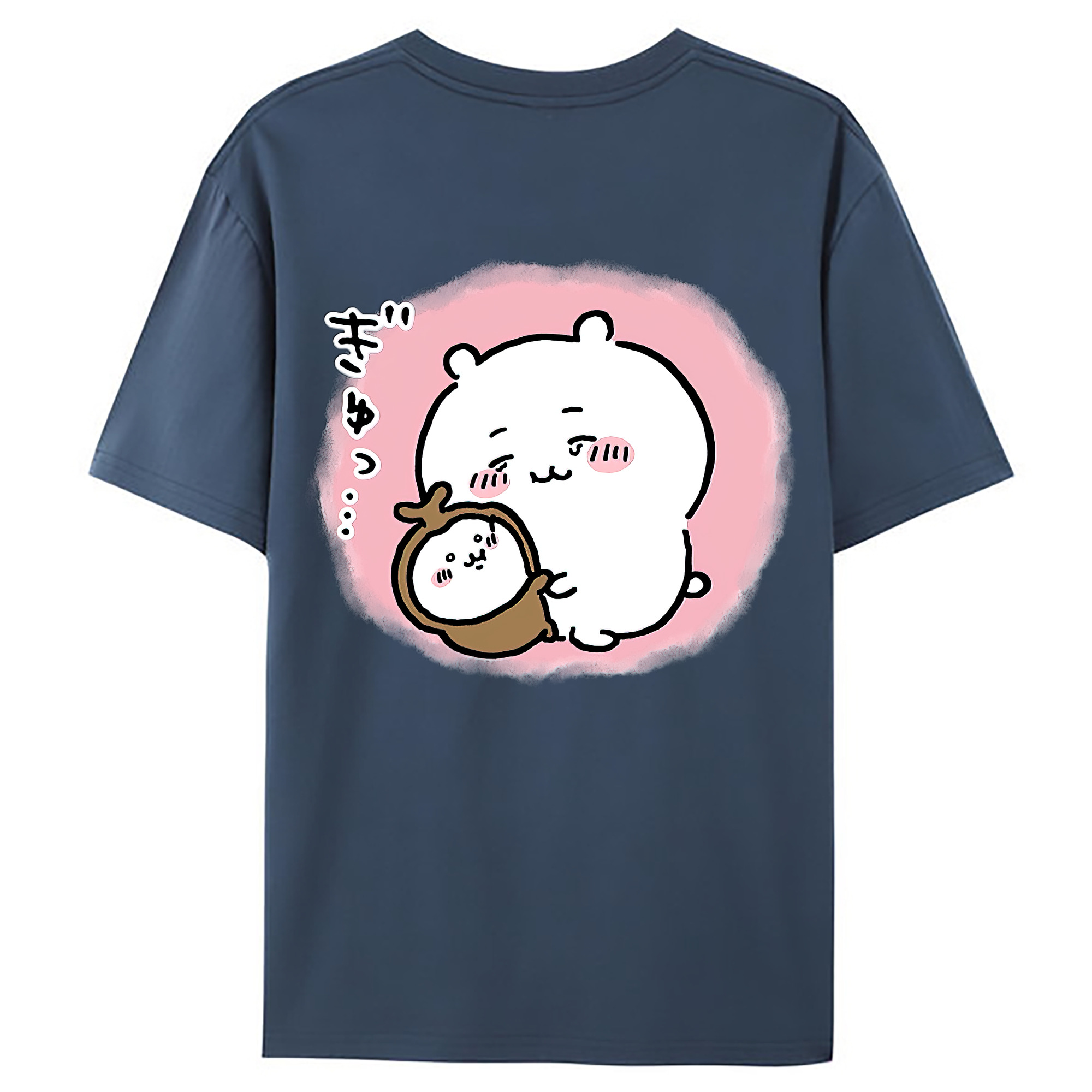 （画像用） ちいかわ ちいかわ Chii-kawa chiikawa レディース半袖Tシャツ(バックプリント)
