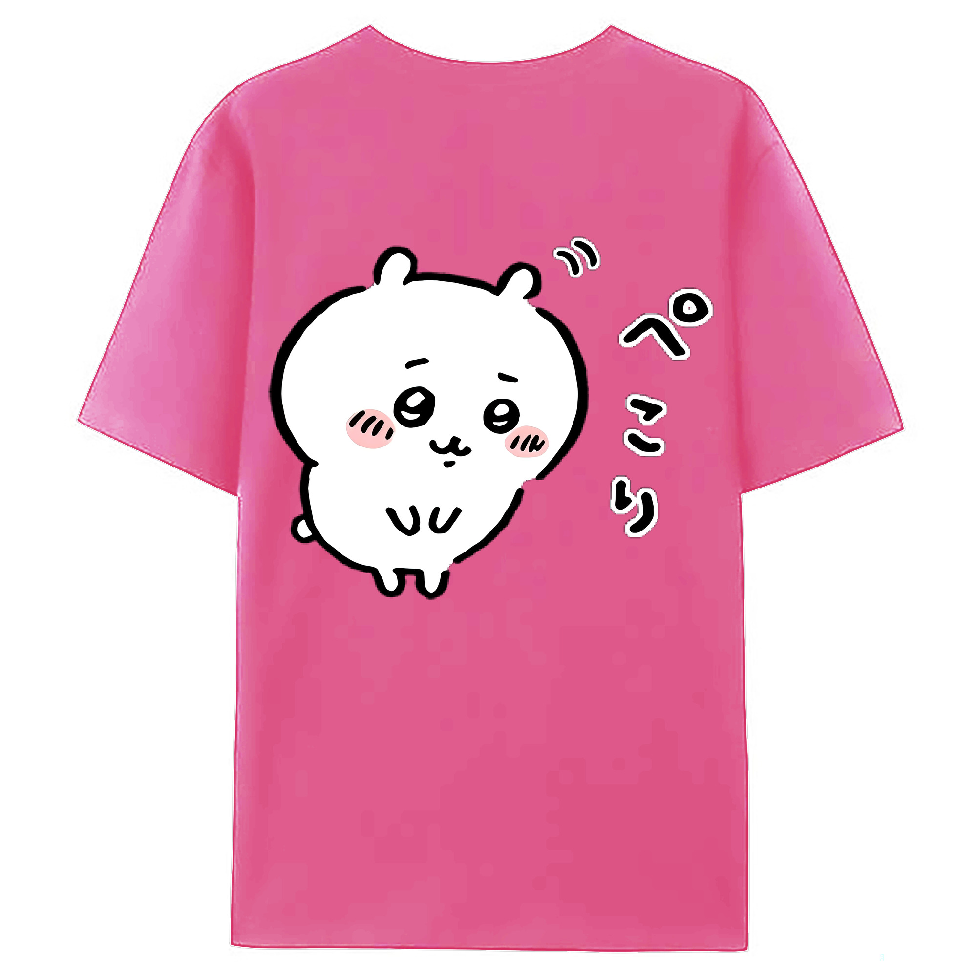 （画像用） ちいかわ ちいかわ Chii-kawa chiikawa レディース半袖Tシャツ(バックプリント)
