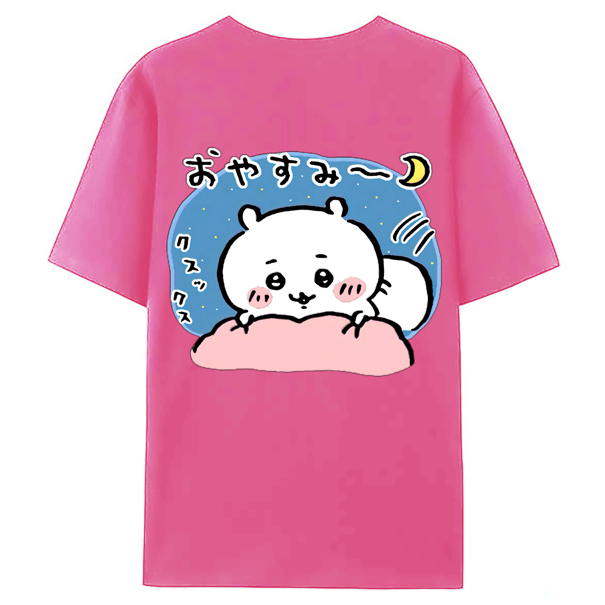 （画像用） ちいかわ ちいかわ Chii-kawa chiikawa レディース半袖Tシャツ(バックプリント)