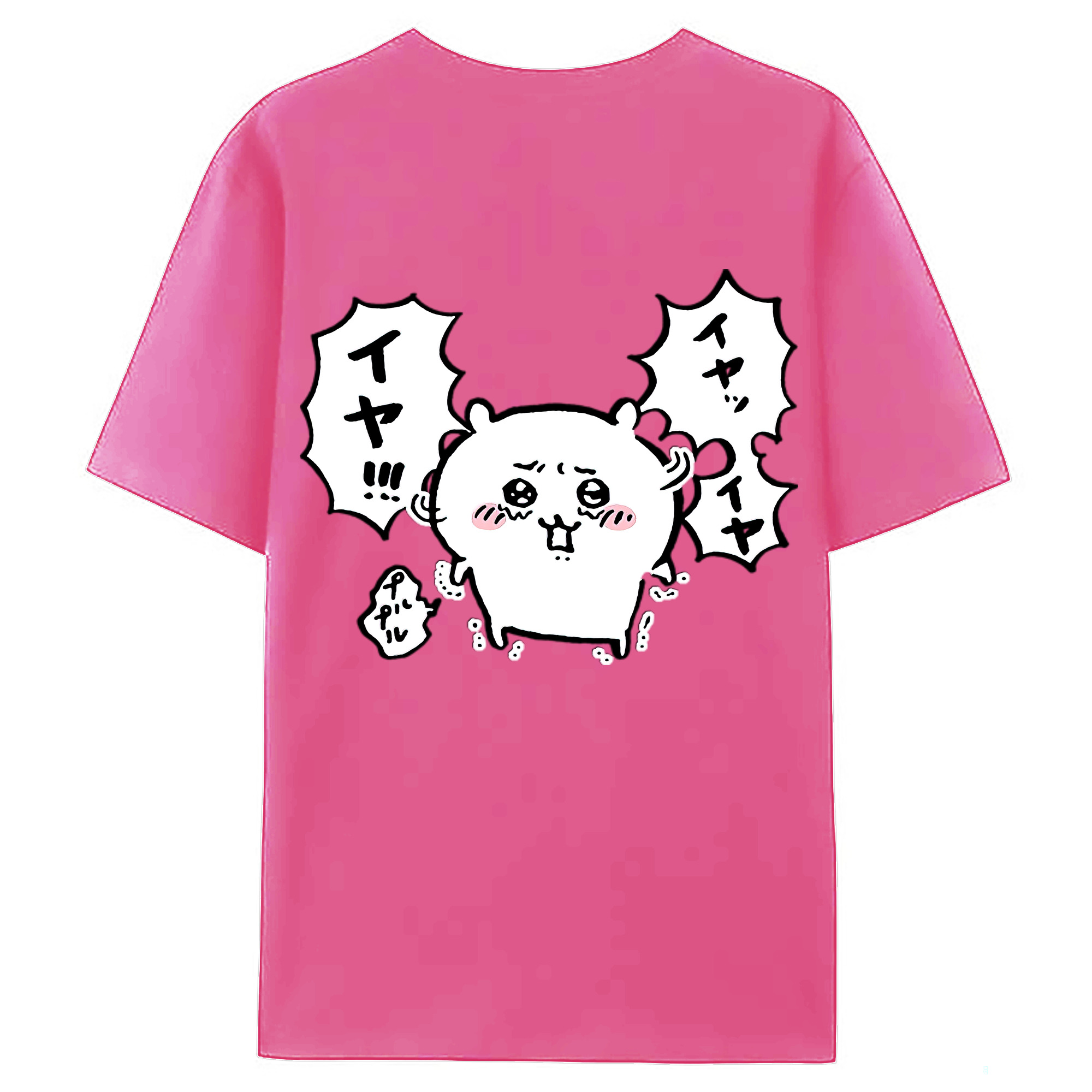 （画像用） ちいかわ ちいかわ Chii-kawa chiikawa レディース半袖Tシャツ(バックプリント)