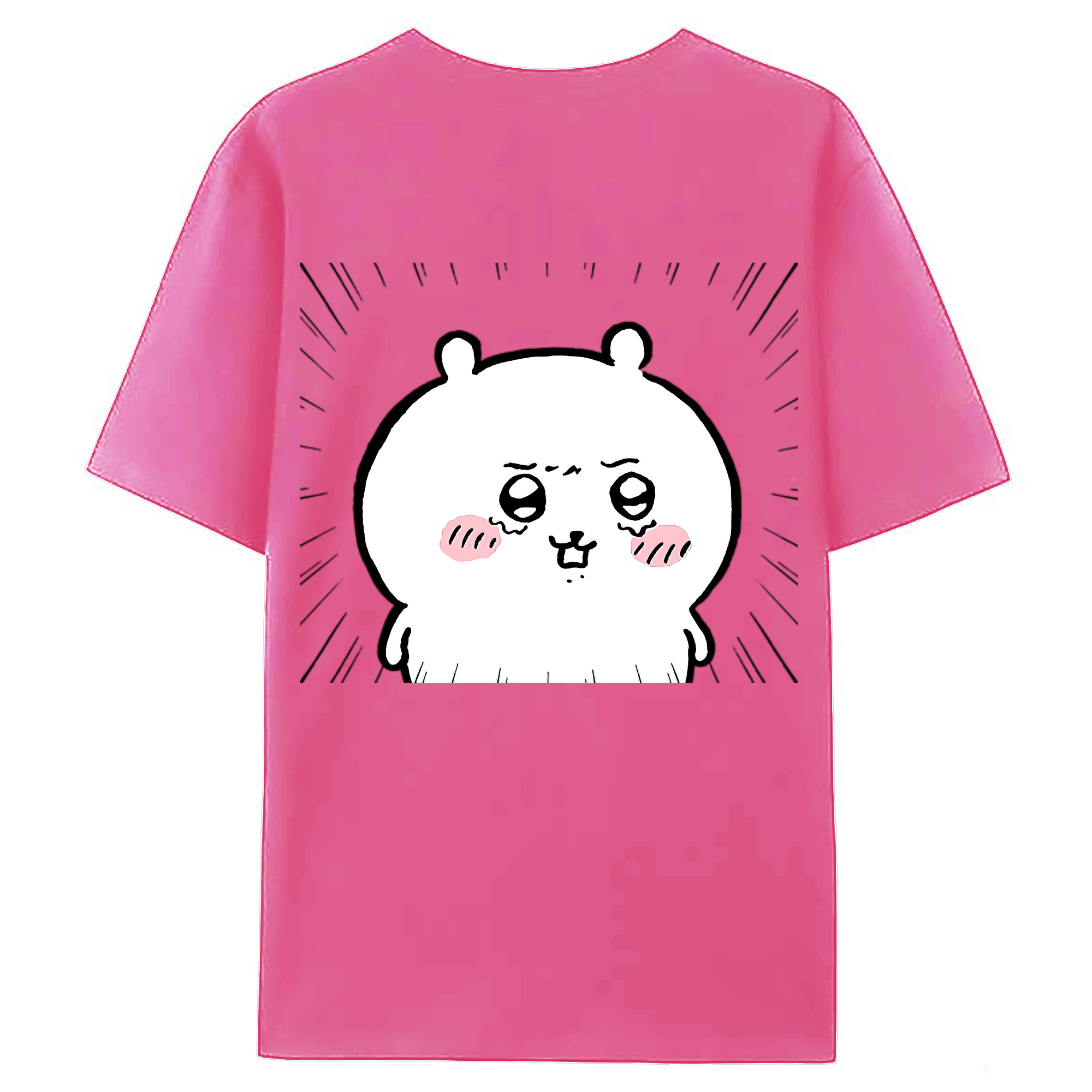 （画像用） ちいかわ ちいかわ Chii-kawa chiikawa レディース半袖Tシャツ(バックプリント)