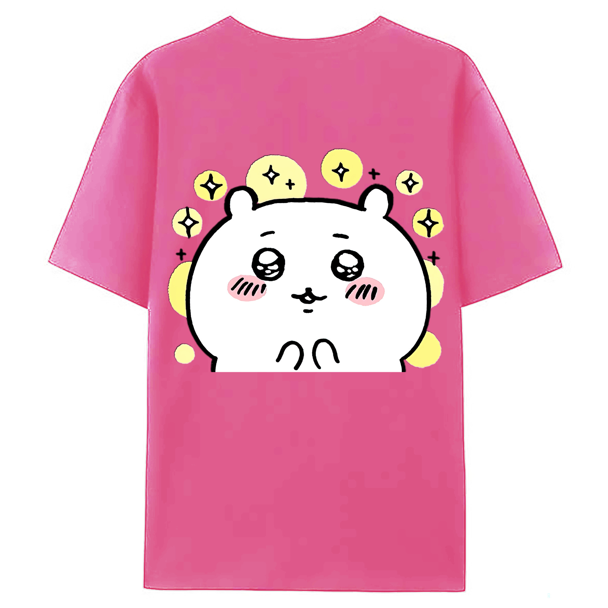 （画像用） ちいかわ ちいかわ Chii-kawa chiikawa レディース半袖Tシャツ(バックプリント)