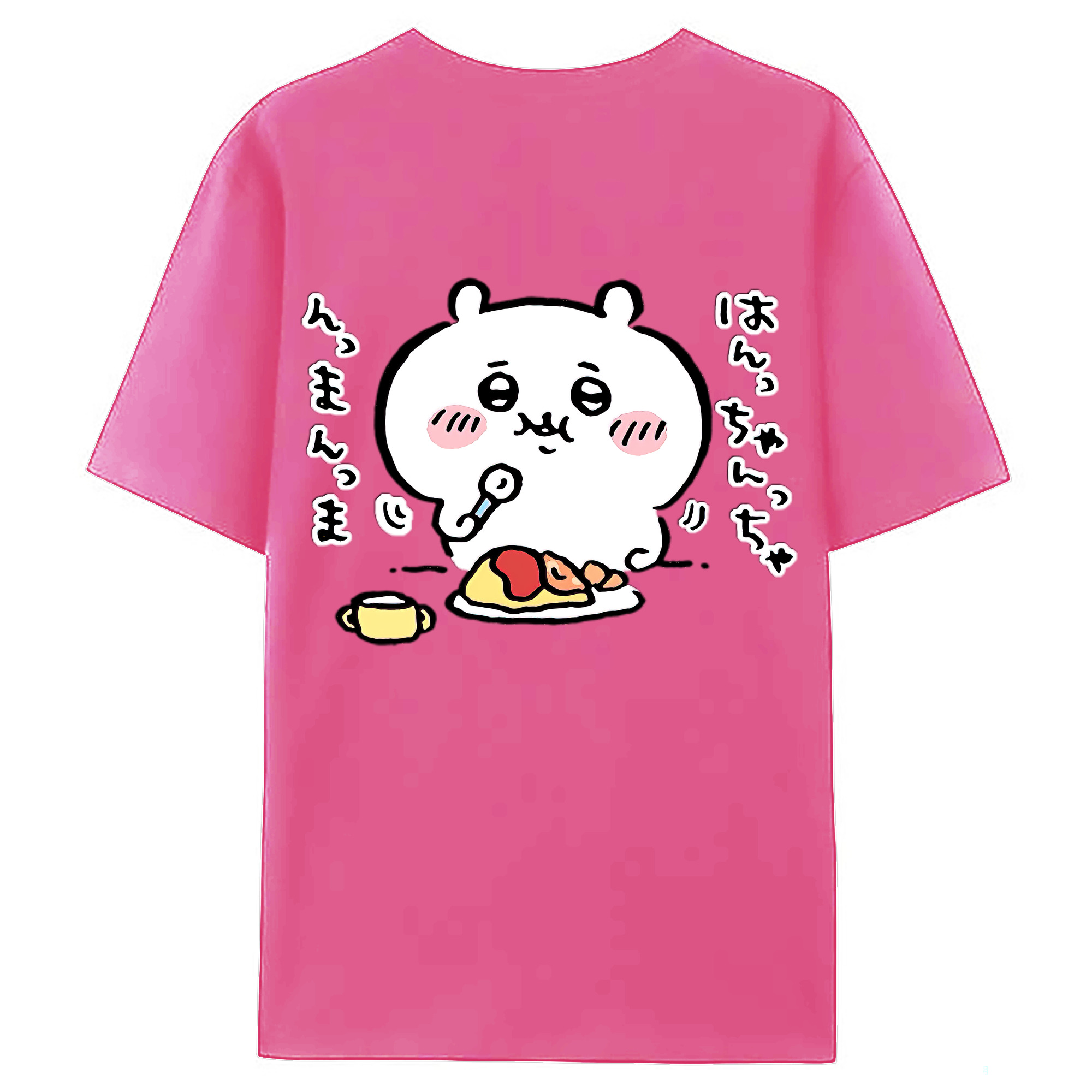 （画像用） ちいかわ ちいかわ Chii-kawa chiikawa レディース半袖Tシャツ(バックプリント)