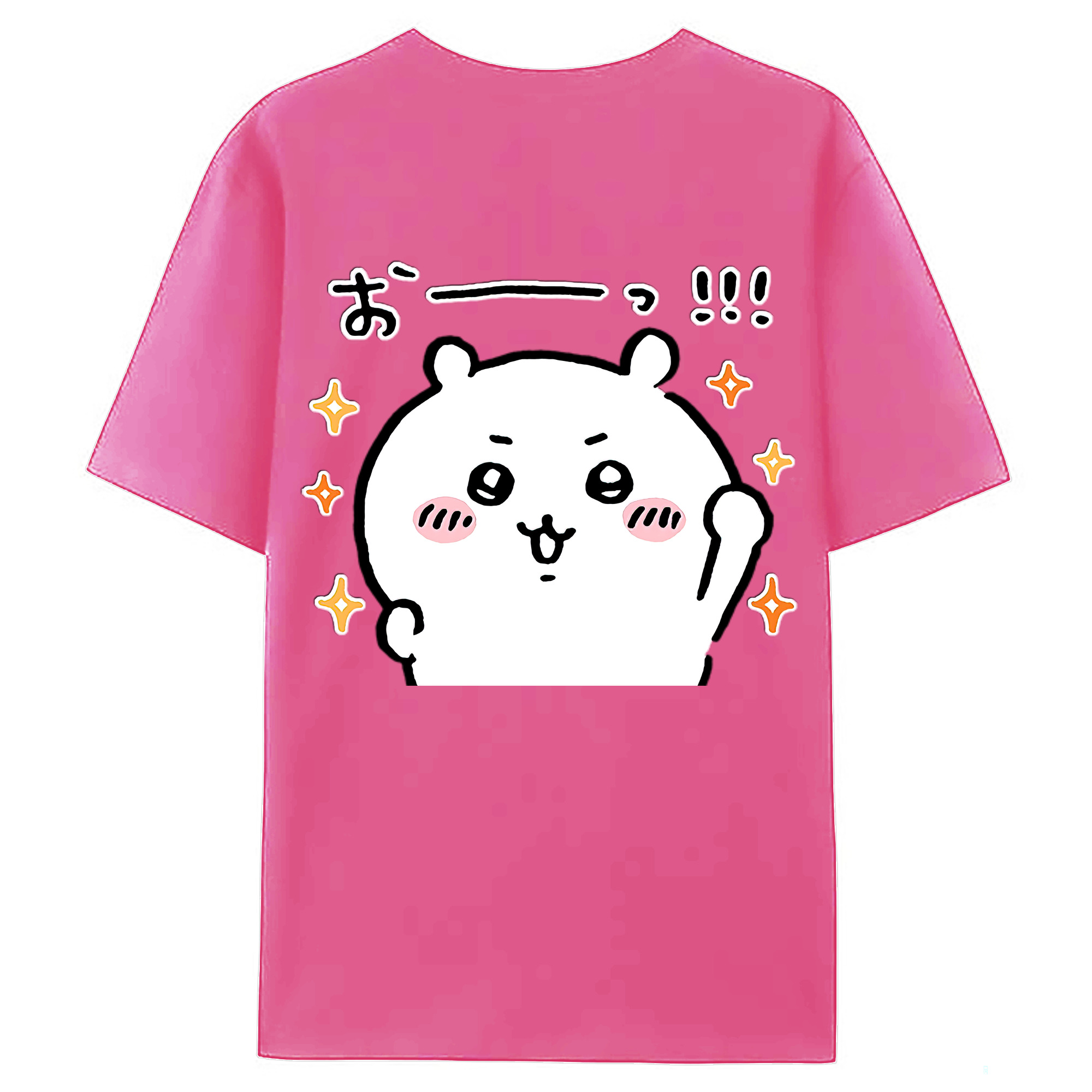 （画像用） ちいかわ ちいかわ Chii-kawa chiikawa レディース半袖Tシャツ(バックプリント)