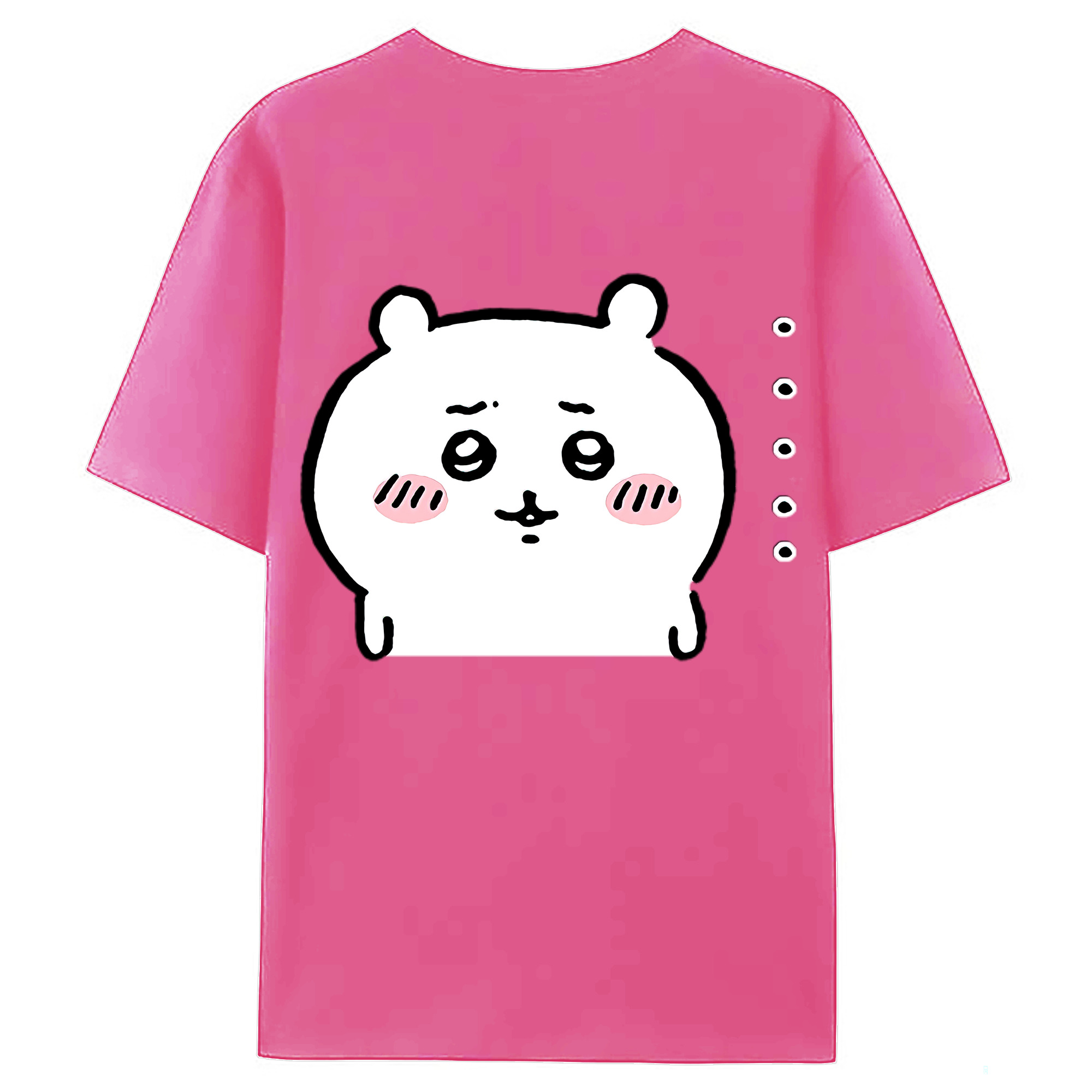 （画像用） ちいかわ ちいかわ Chii-kawa chiikawa レディース半袖Tシャツ(バックプリント)