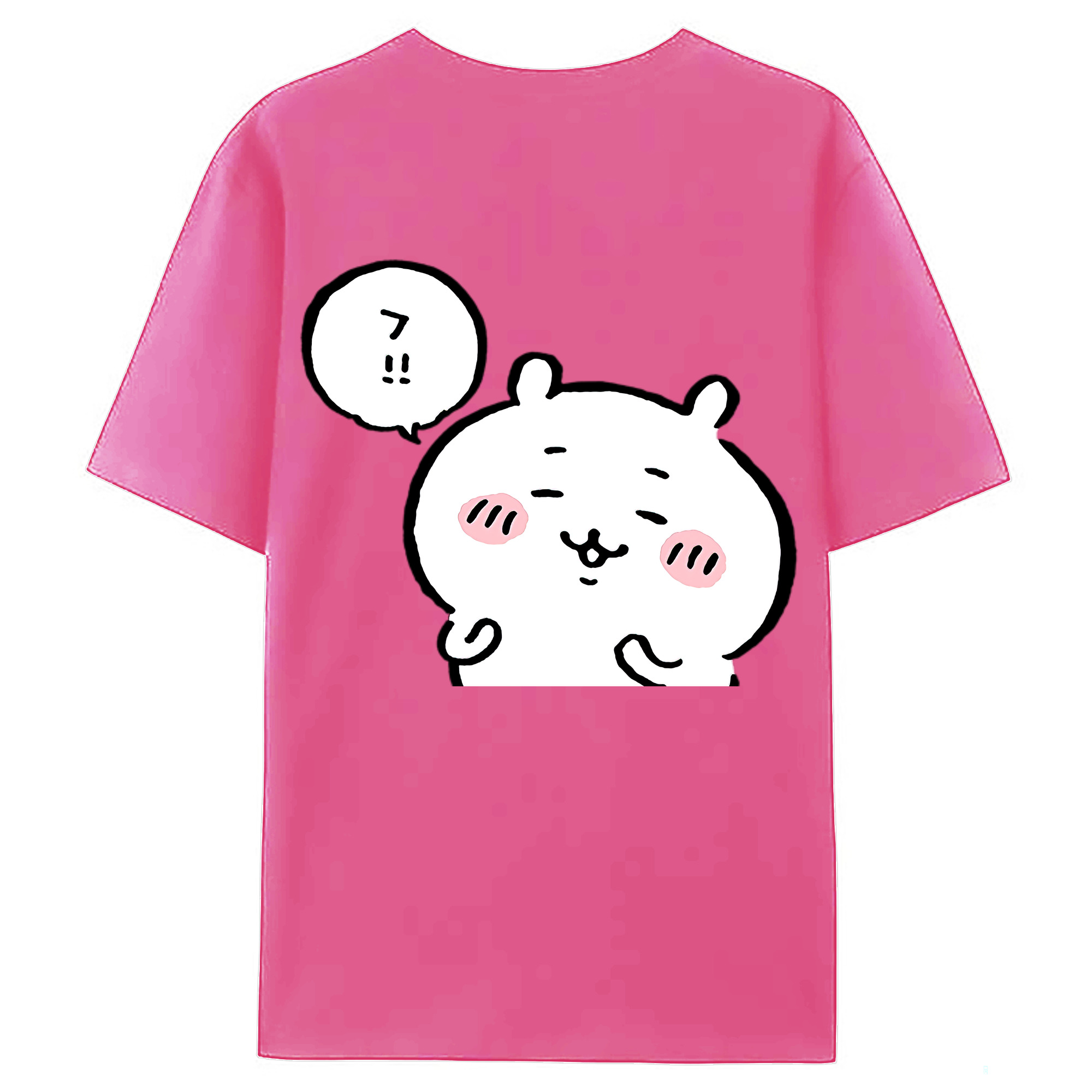 （画像用） ちいかわ ちいかわ Chii-kawa chiikawa レディース半袖Tシャツ(バックプリント)