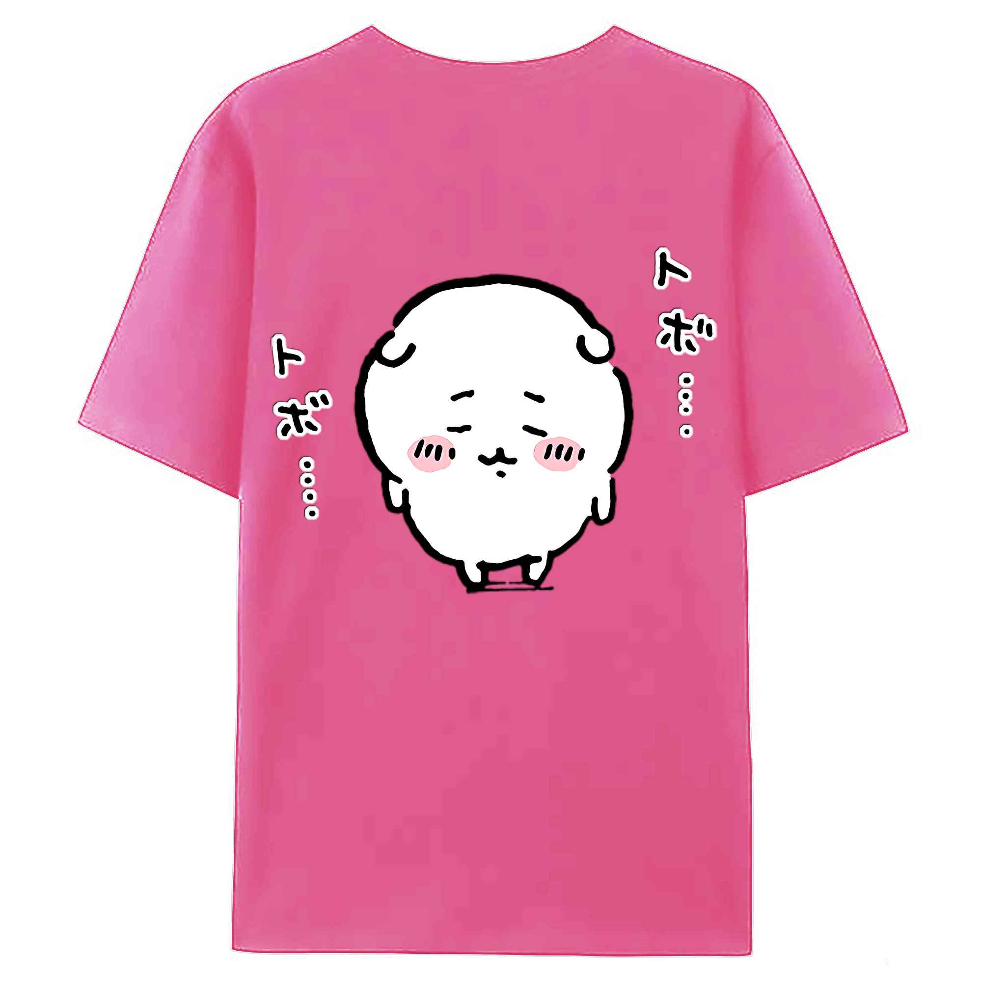 （画像用） ちいかわ ちいかわ Chii-kawa chiikawa レディース半袖Tシャツ(バックプリント)