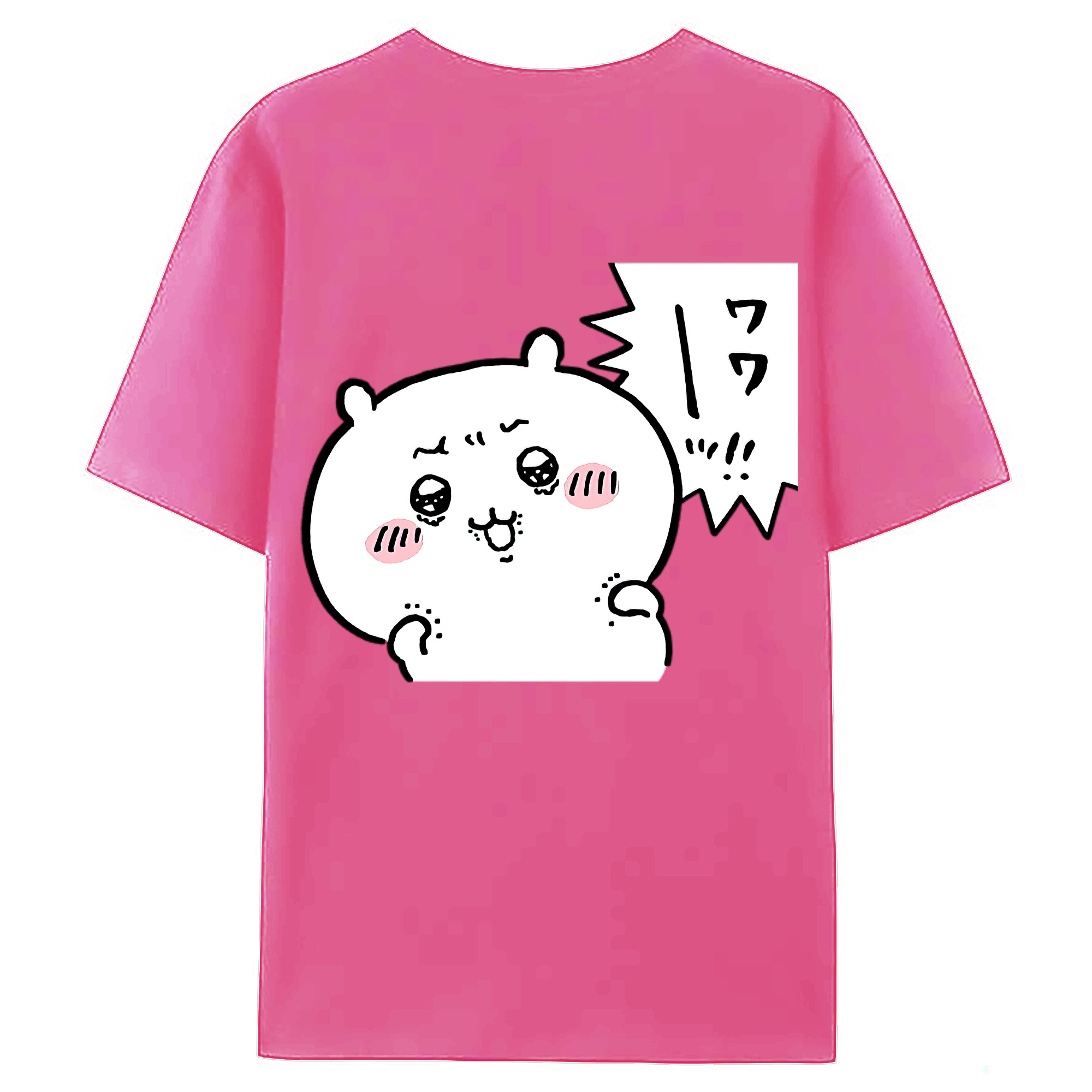（画像用） ちいかわ ちいかわ Chii-kawa chiikawa レディース半袖Tシャツ(バックプリント)