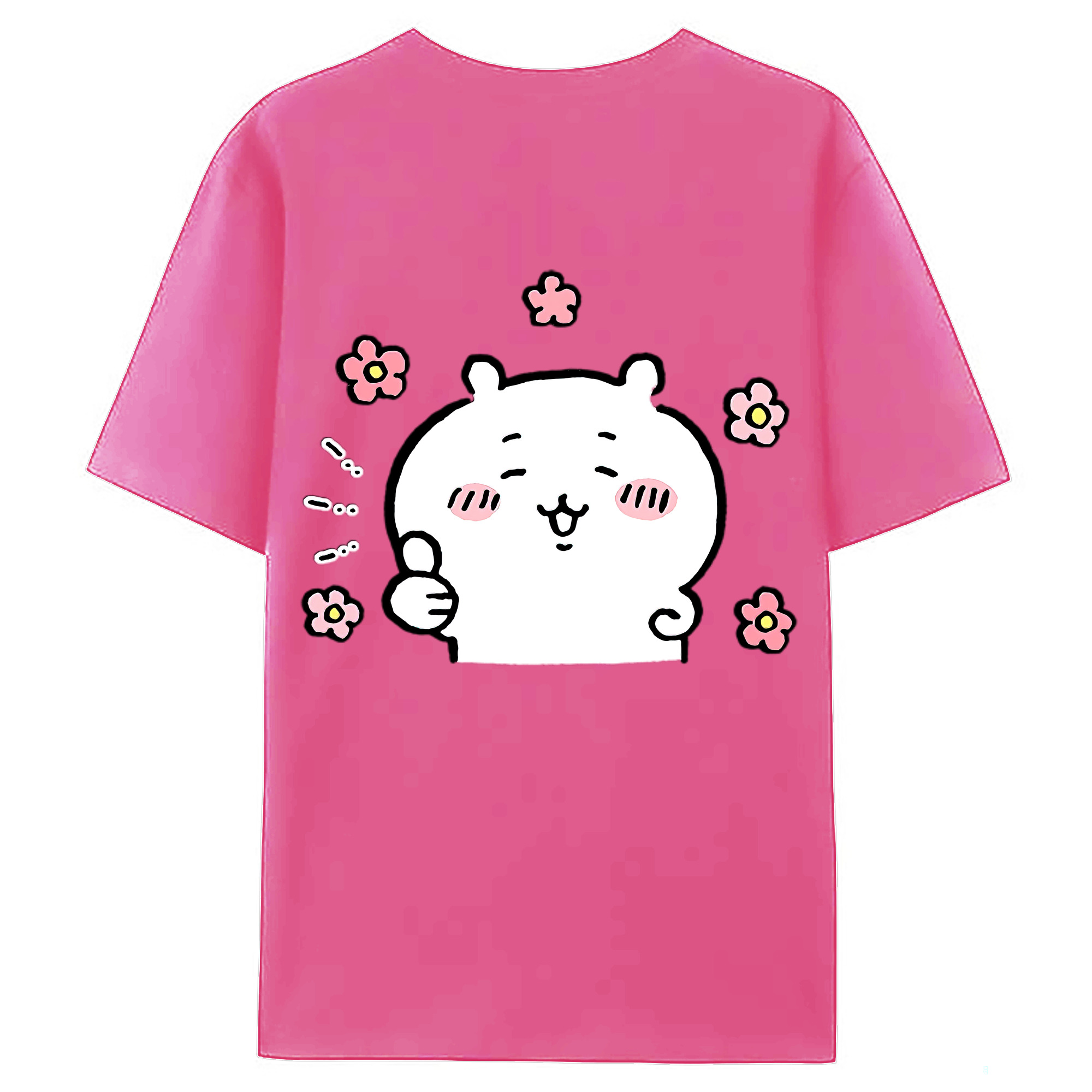（画像用） ちいかわ ちいかわ Chii-kawa chiikawa レディース半袖Tシャツ(バックプリント)