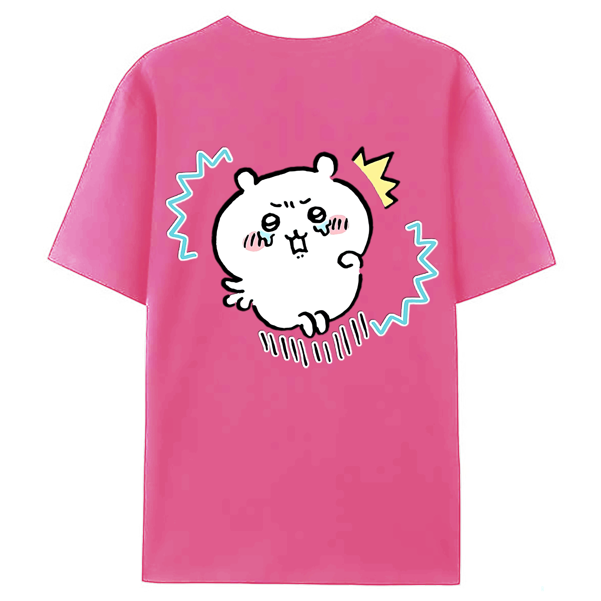 （画像用） ちいかわ ちいかわ Chii-kawa chiikawa レディース半袖Tシャツ(バックプリント)