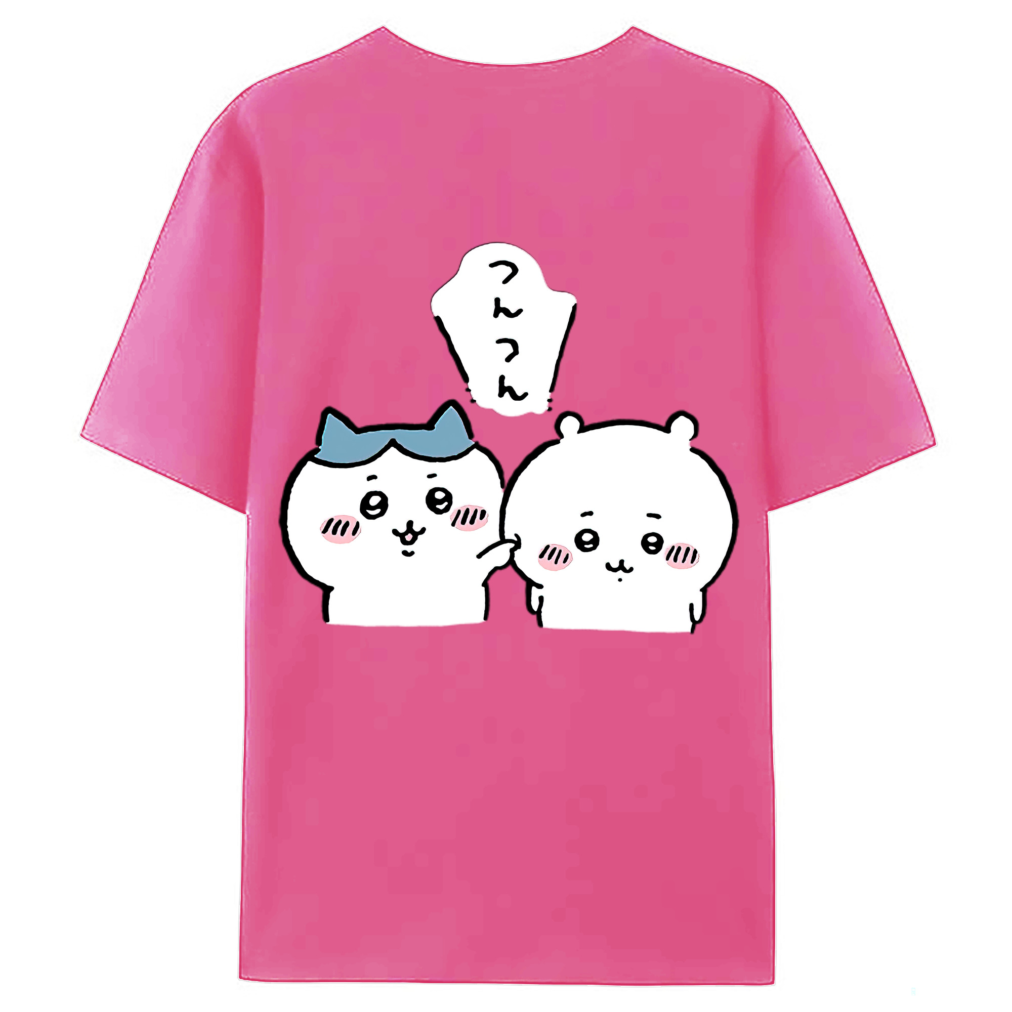 （画像用） ちいかわ ちいかわ Chii-kawa chiikawa レディース半袖Tシャツ(バックプリント)