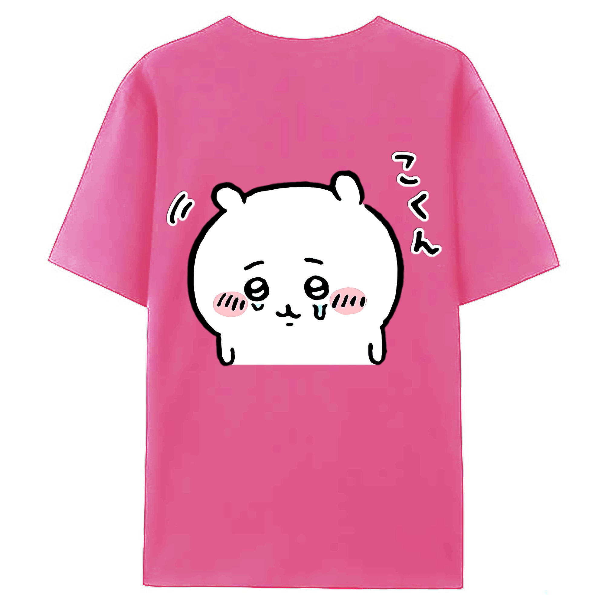 （画像用） ちいかわ ちいかわ Chii-kawa chiikawa レディース半袖Tシャツ(バックプリント)