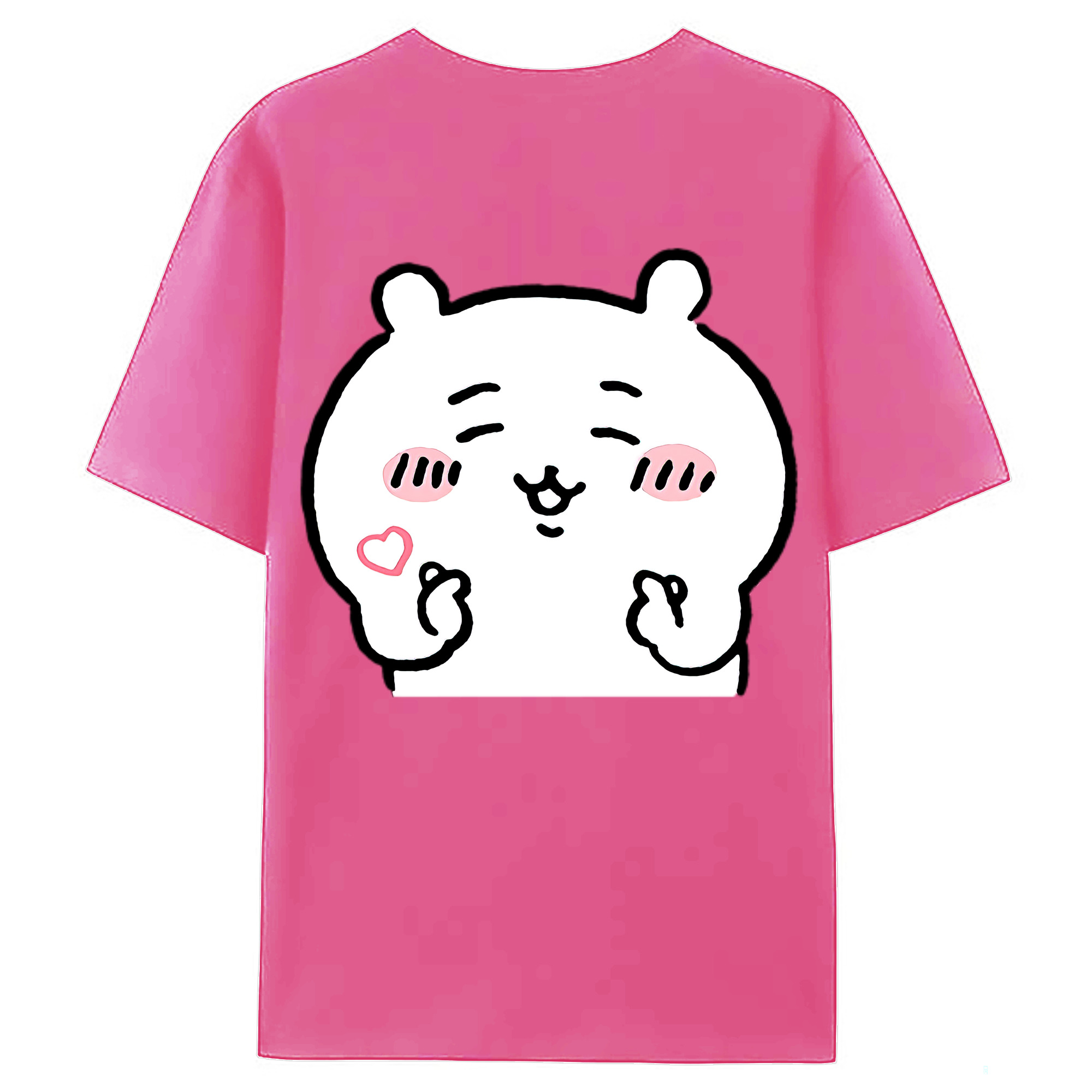 （画像用） ちいかわ ちいかわ Chii-kawa chiikawa レディース半袖Tシャツ(バックプリント)