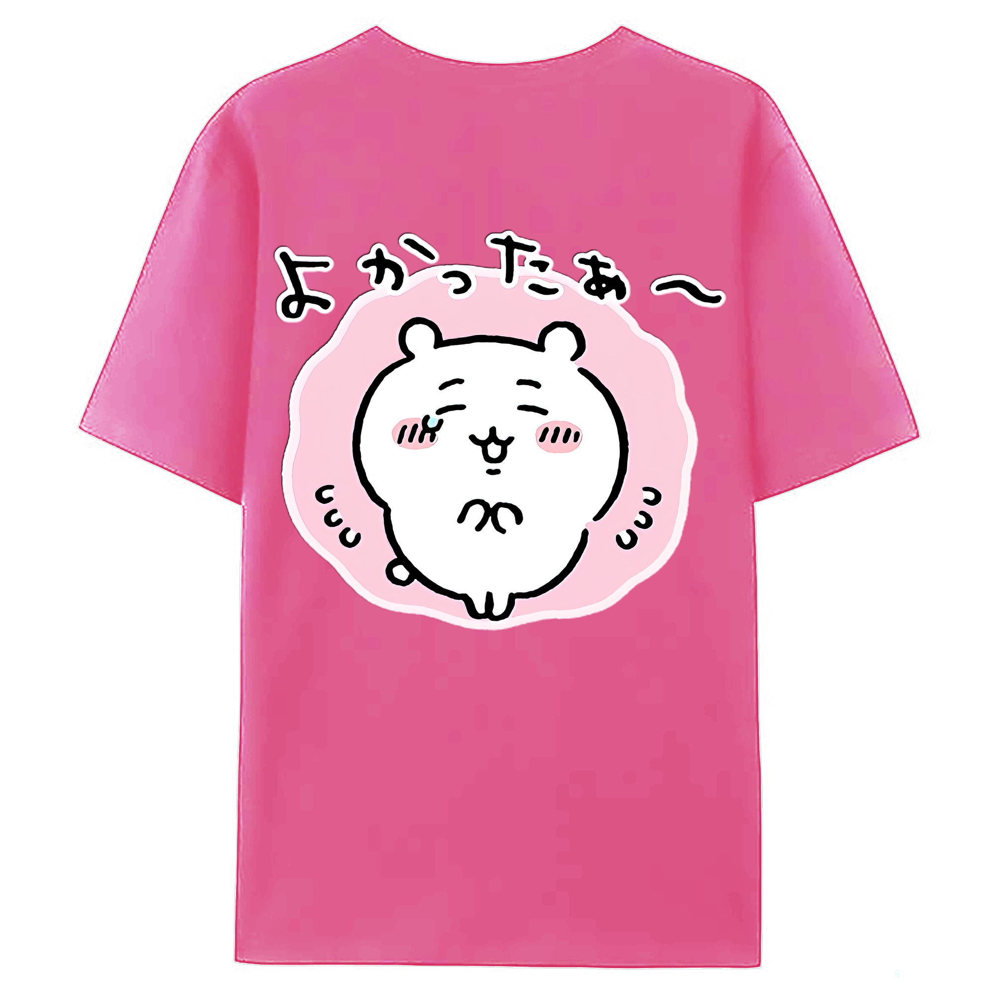 （画像用） ちいかわ ちいかわ Chii-kawa chiikawa レディース半袖Tシャツ(バックプリント)