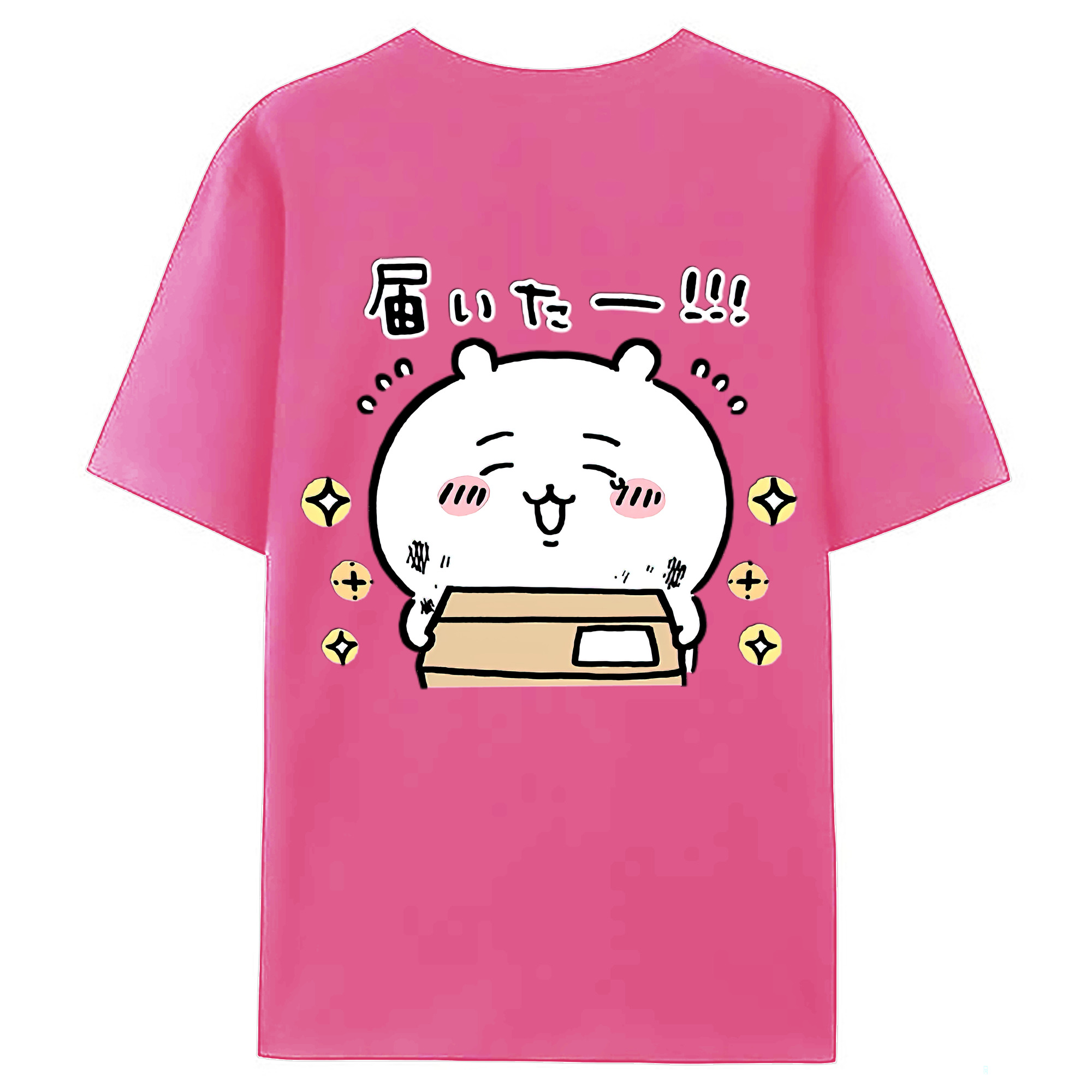 （画像用） ちいかわ ちいかわ Chii-kawa chiikawa レディース半袖Tシャツ(バックプリント)