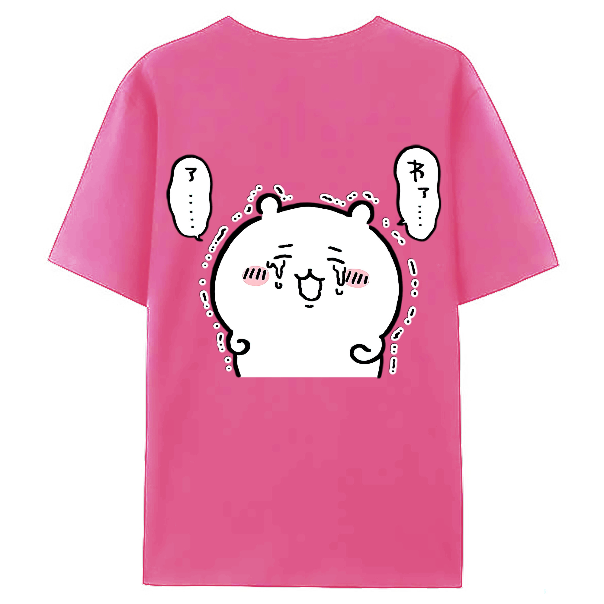 （画像用） ちいかわ ちいかわ Chii-kawa chiikawa レディース半袖Tシャツ(バックプリント)