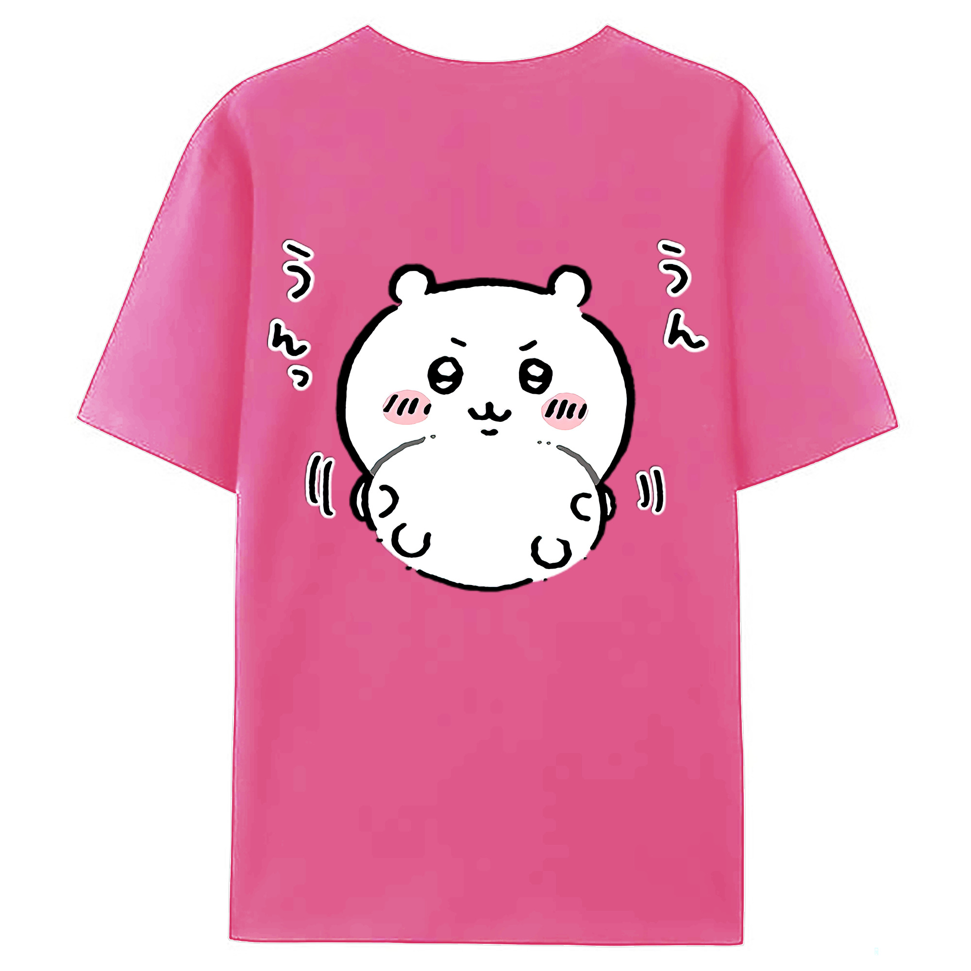 （画像用） ちいかわ ちいかわ Chii-kawa chiikawa レディース半袖Tシャツ(バックプリント)