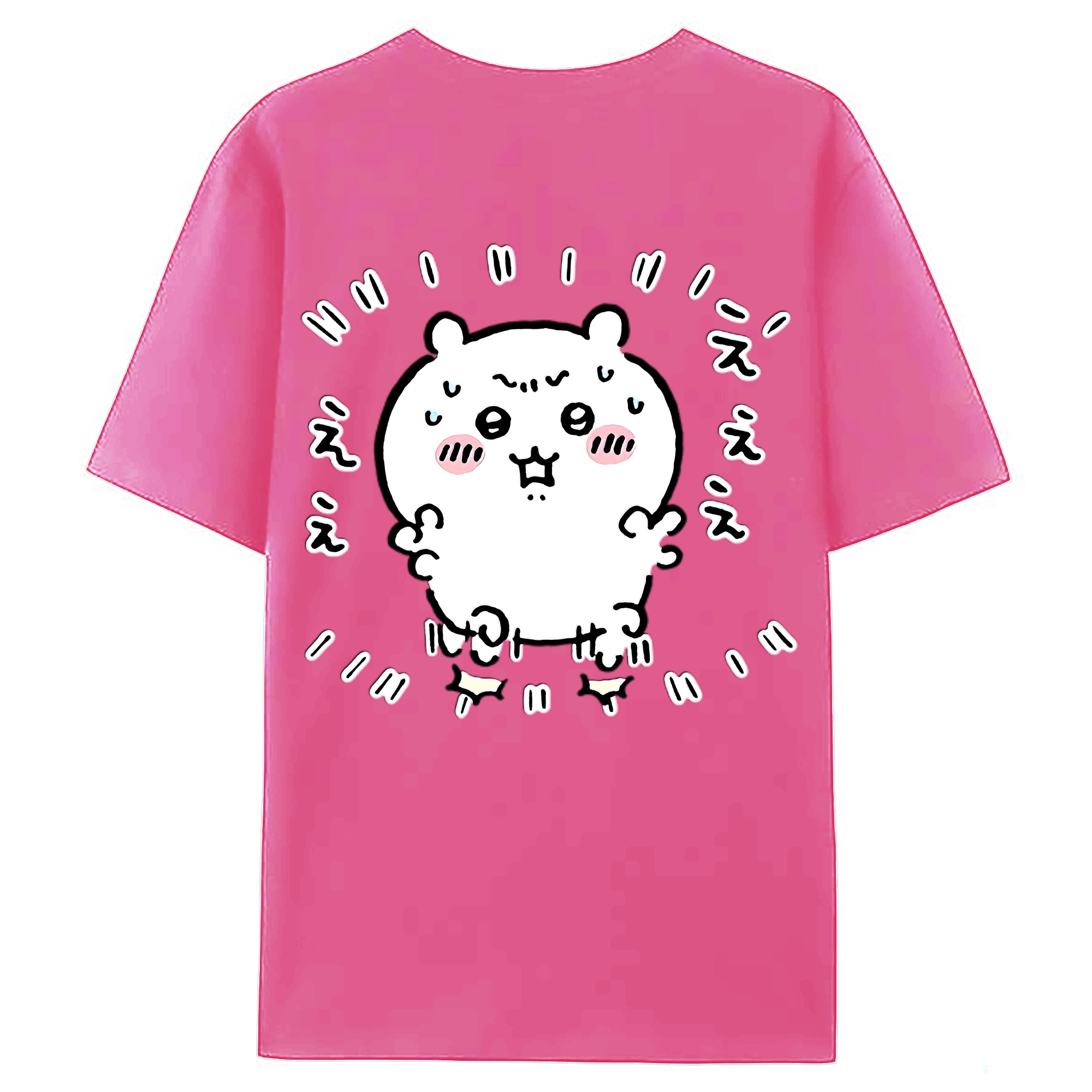 （画像用） ちいかわ ちいかわ Chii-kawa chiikawa レディース半袖Tシャツ(バックプリント)