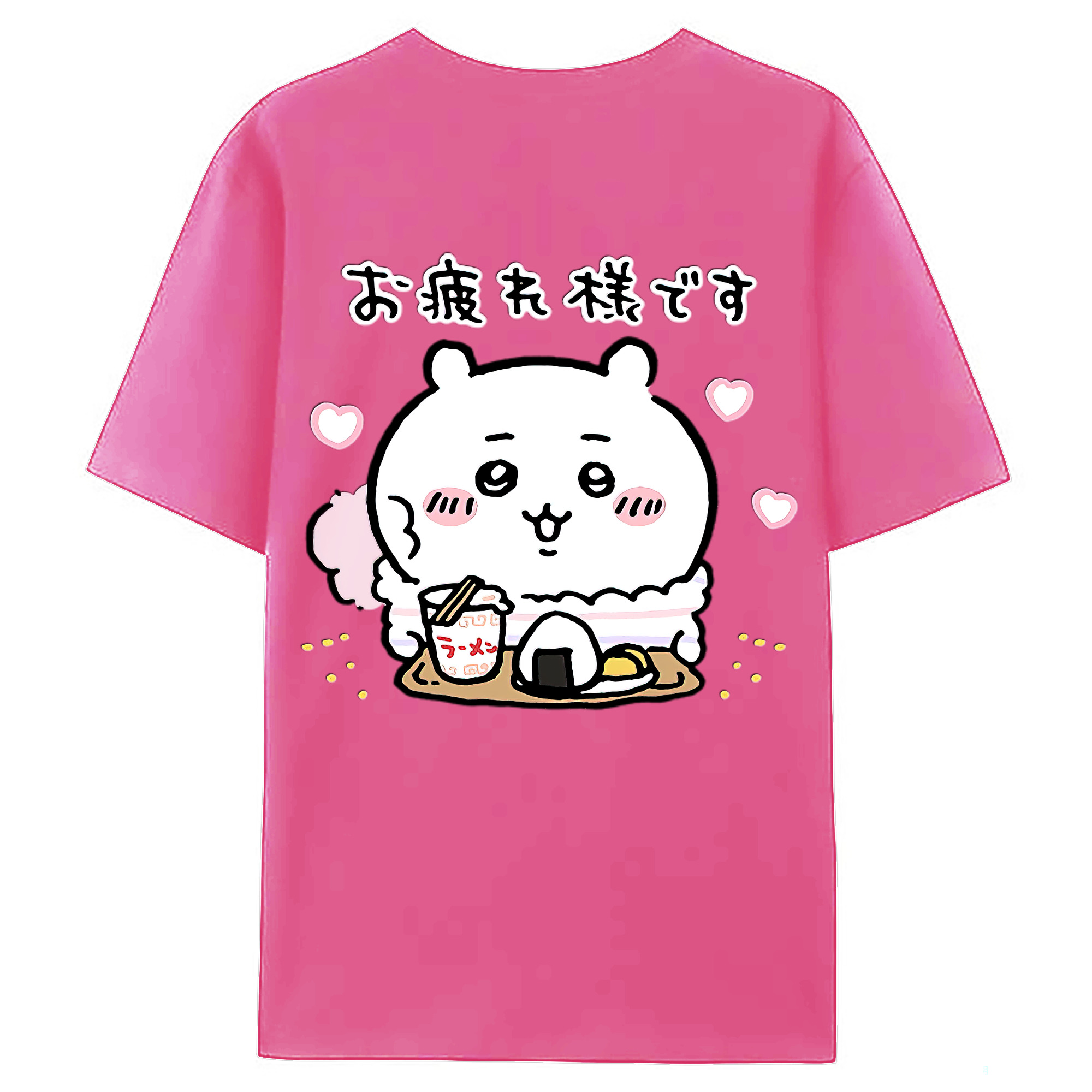 （画像用） ちいかわ ちいかわ Chii-kawa chiikawa レディース半袖Tシャツ(バックプリント)