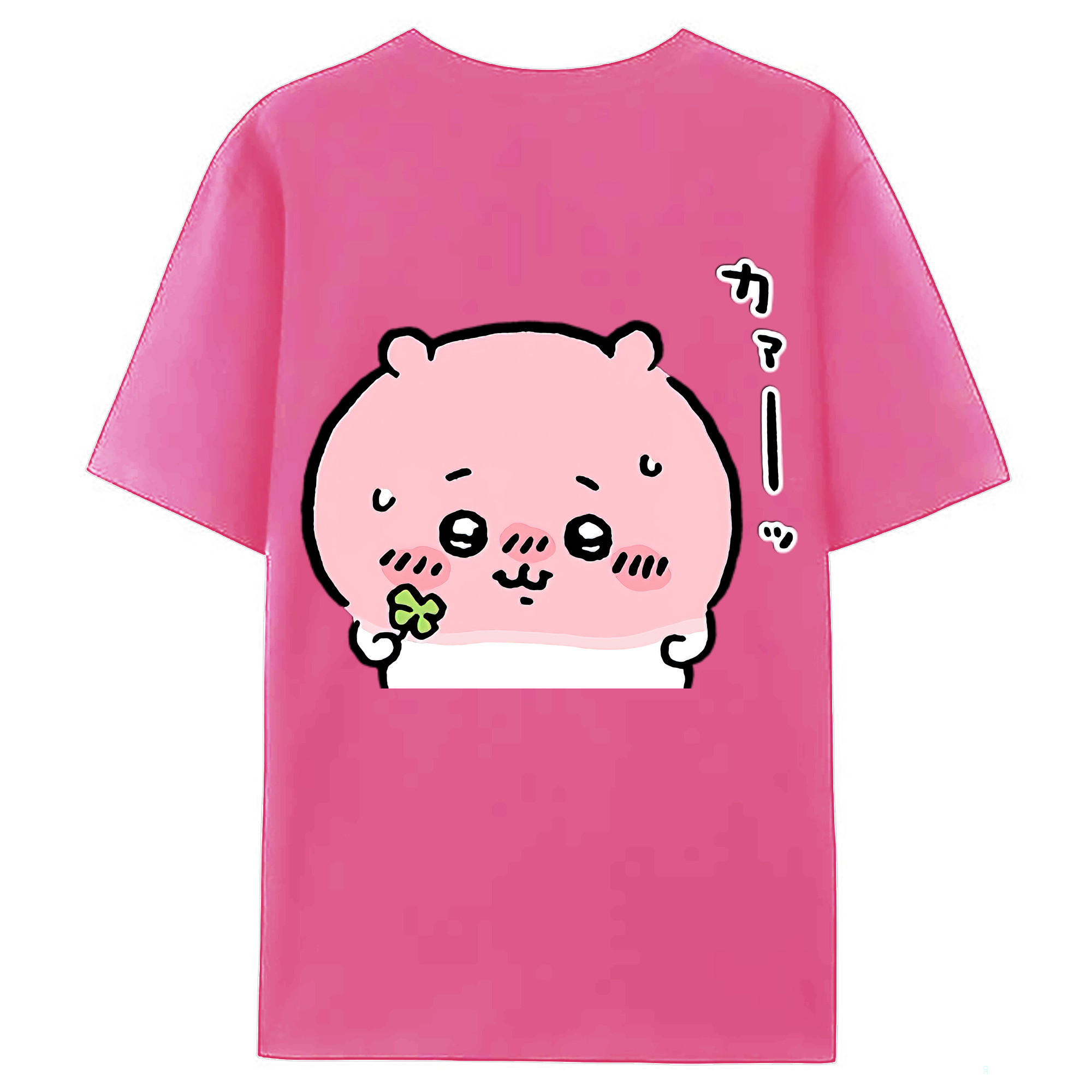 （画像用） ちいかわ ちいかわ Chii-kawa chiikawa レディース半袖Tシャツ(バックプリント)
