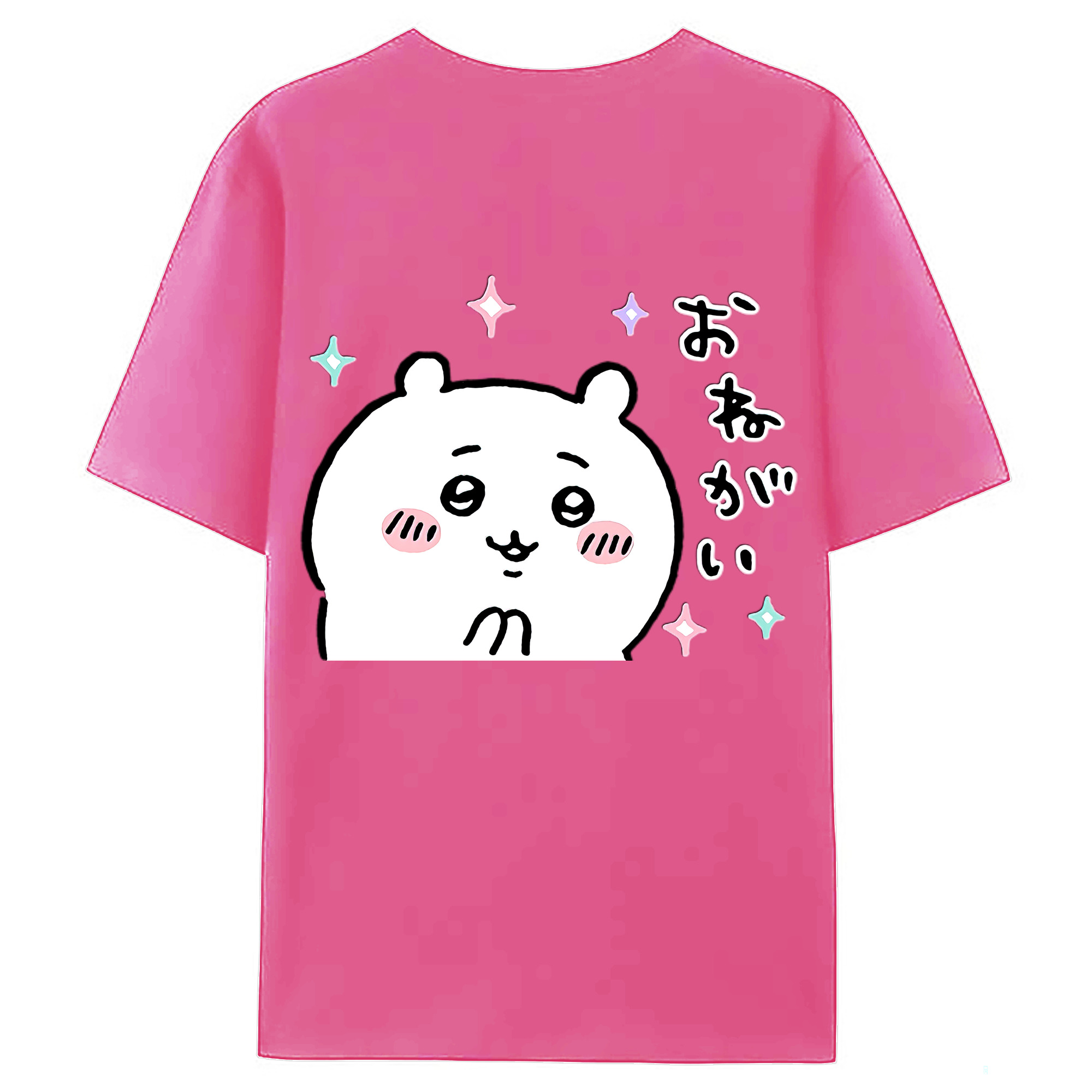（画像用） ちいかわ ちいかわ Chii-kawa chiikawa レディース半袖Tシャツ(バックプリント)