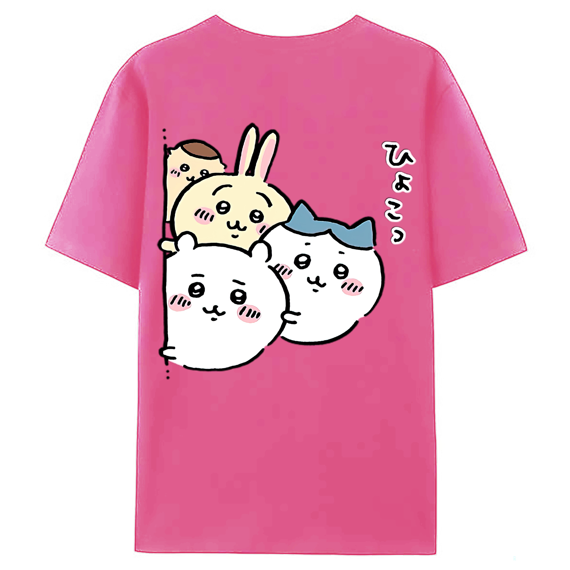 （画像用） ちいかわ ちいかわ Chii-kawa chiikawa レディース半袖Tシャツ(バックプリント)