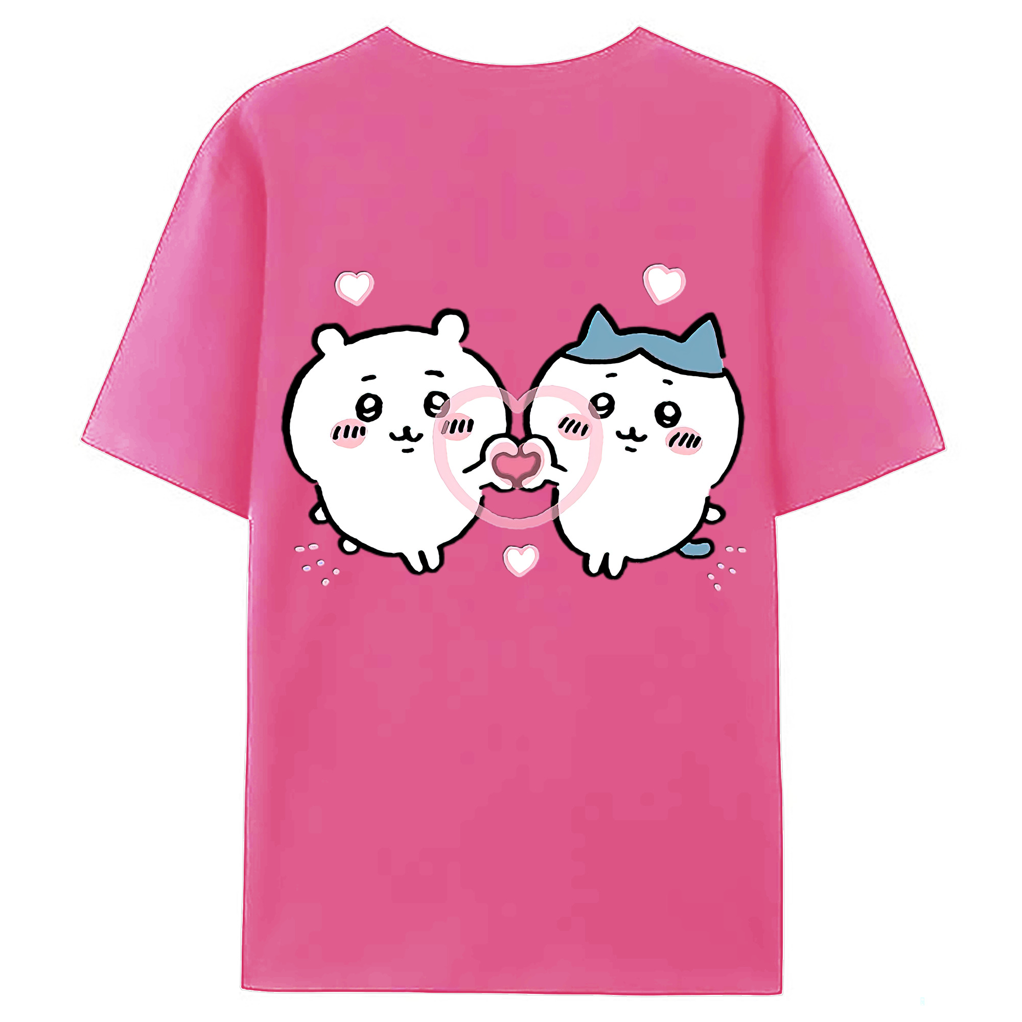 （画像用） ちいかわ ちいかわ Chii-kawa chiikawa レディース半袖Tシャツ(バックプリント)