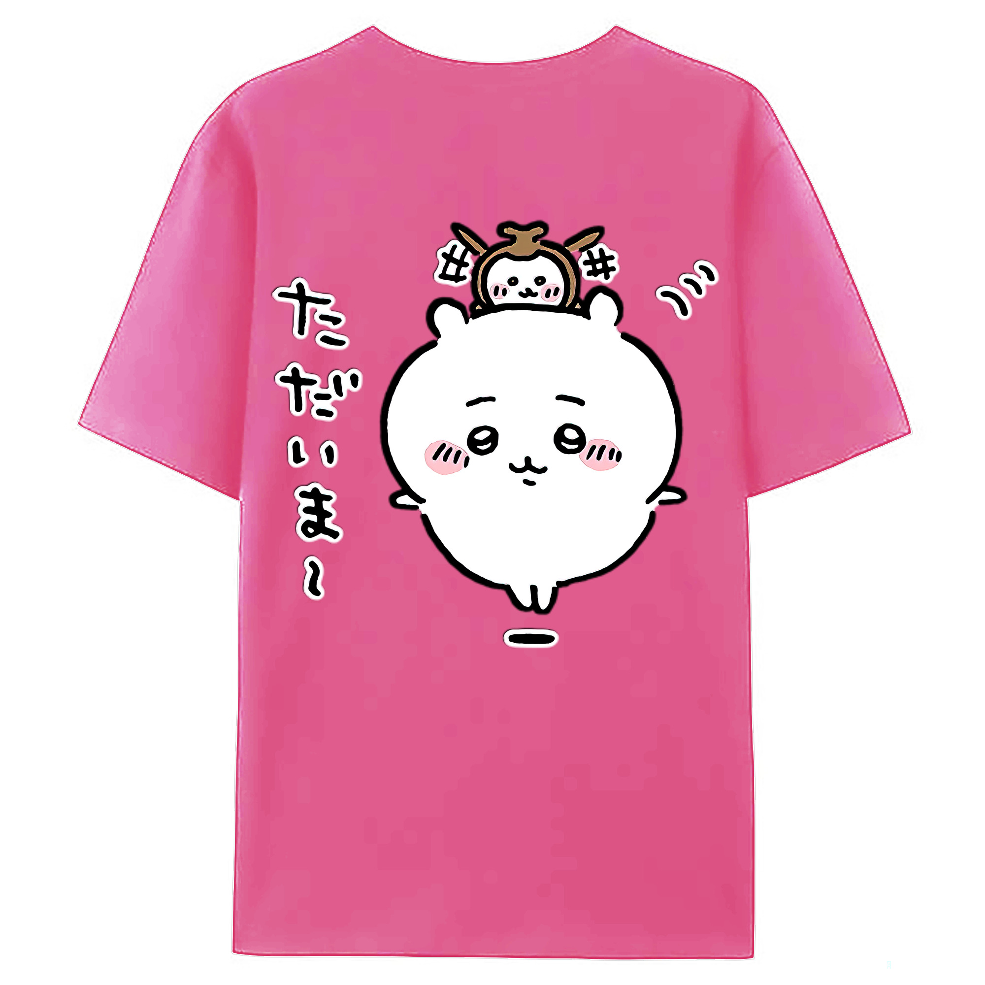 （画像用） ちいかわ ちいかわ Chii-kawa chiikawa レディース半袖Tシャツ(バックプリント)