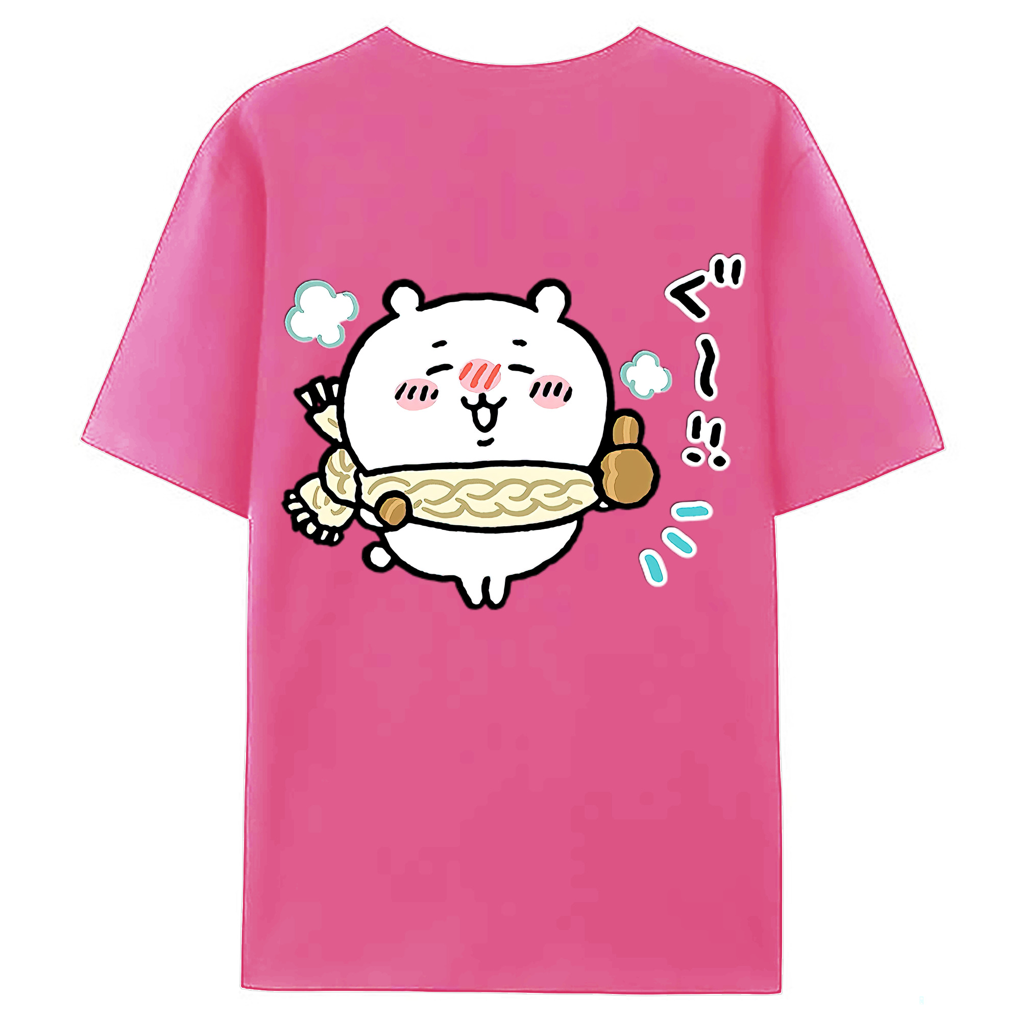 （画像用） ちいかわ ちいかわ Chii-kawa chiikawa レディース半袖Tシャツ(バックプリント)