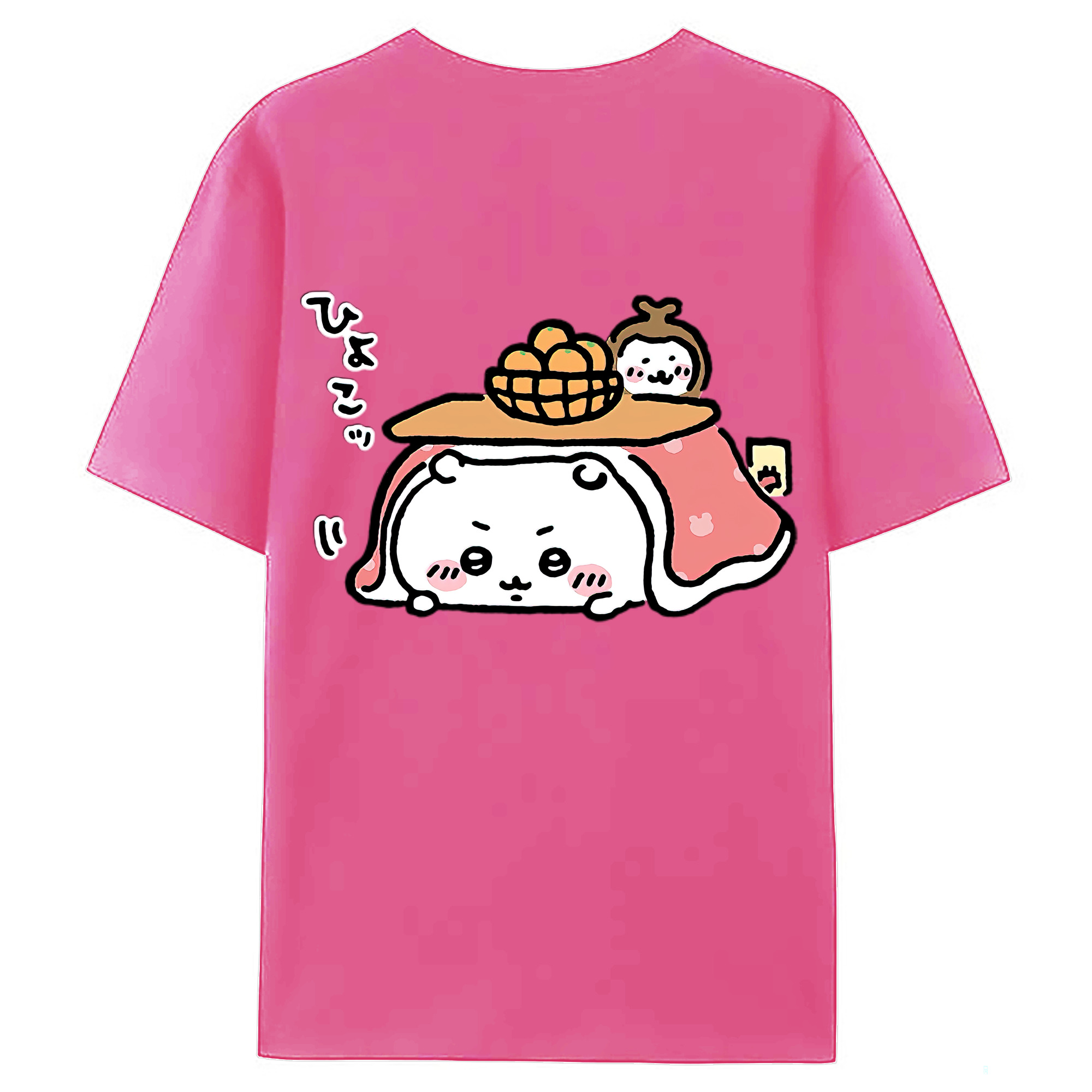 （画像用） ちいかわ ちいかわ Chii-kawa chiikawa レディース半袖Tシャツ(バックプリント)