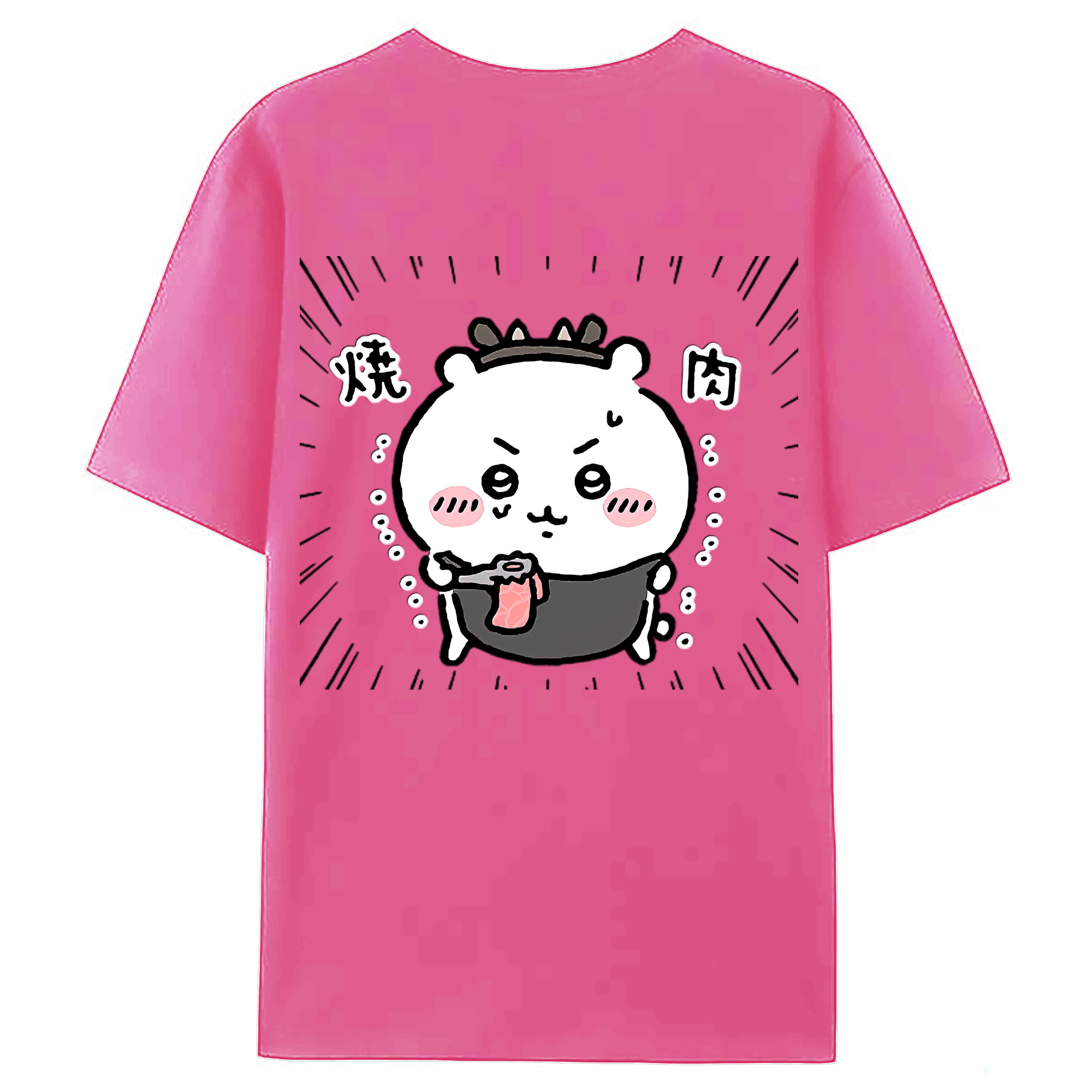 （画像用） ちいかわ ちいかわ Chii-kawa chiikawa レディース半袖Tシャツ(バックプリント)