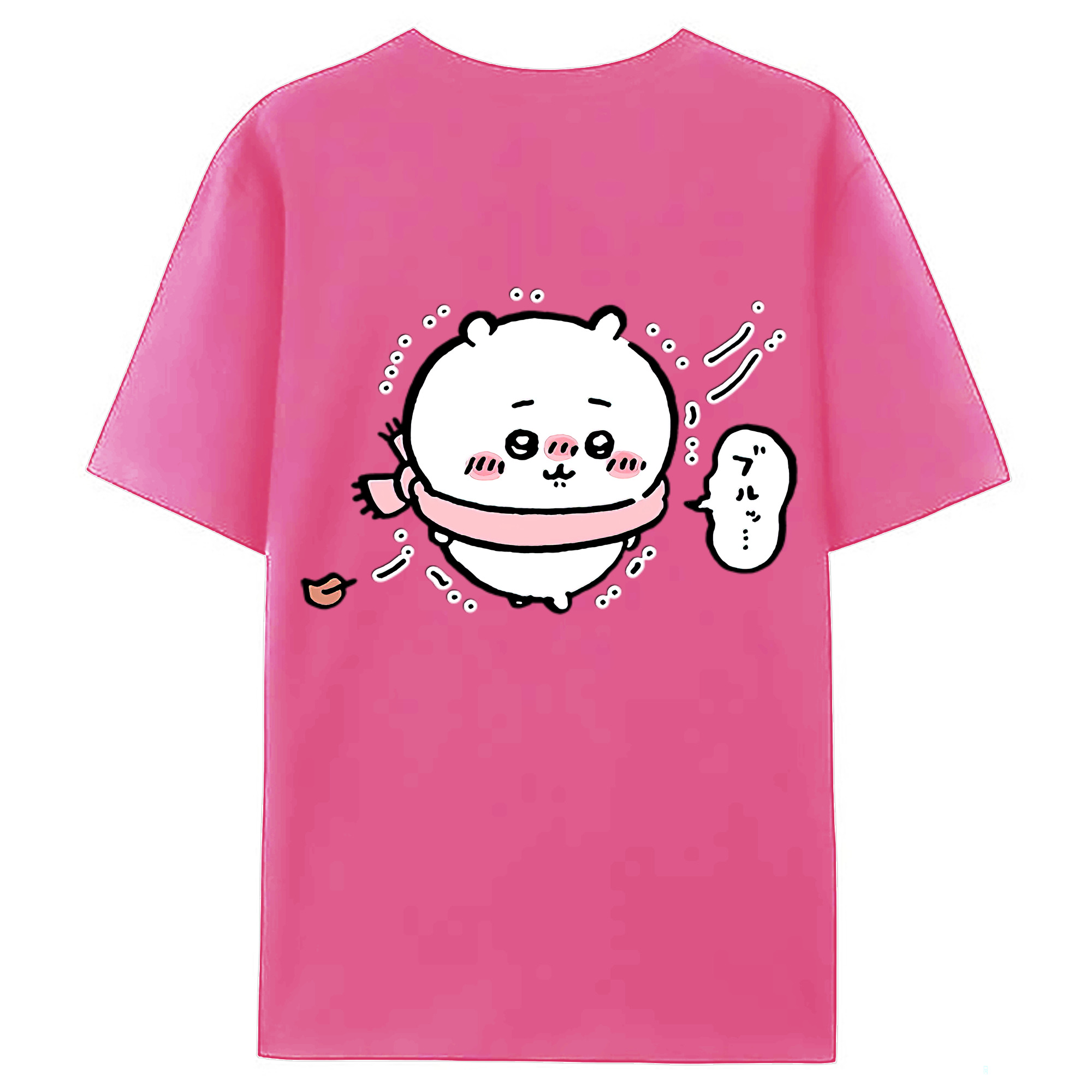 （画像用） ちいかわ ちいかわ Chii-kawa chiikawa レディース半袖Tシャツ(バックプリント)