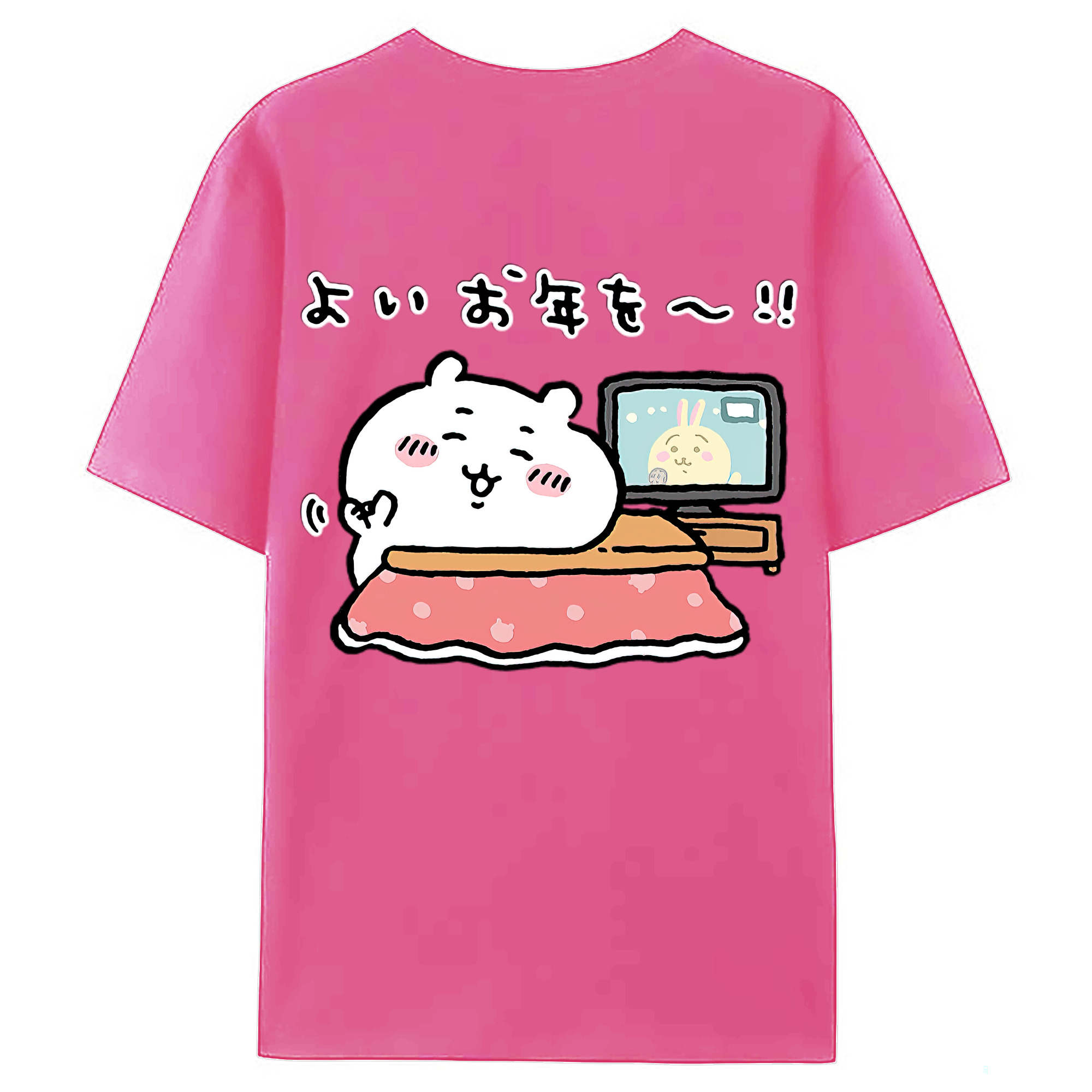 （画像用） ちいかわ ちいかわ Chii-kawa chiikawa レディース半袖Tシャツ(バックプリント)