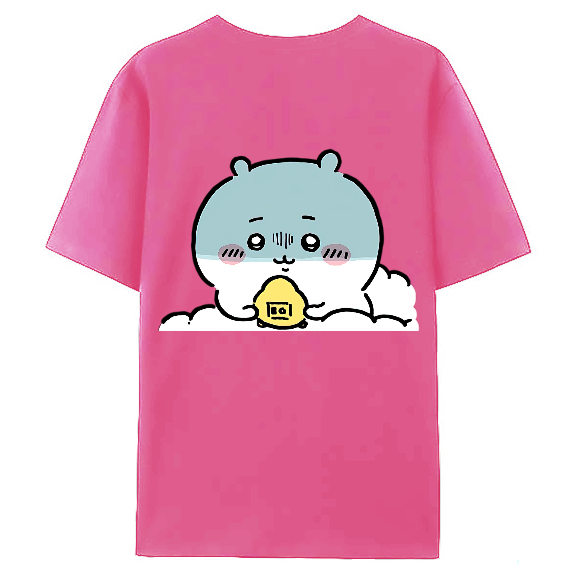 （画像用） ちいかわ ちいかわ Chii-kawa chiikawa レディース半袖Tシャツ(バックプリント)